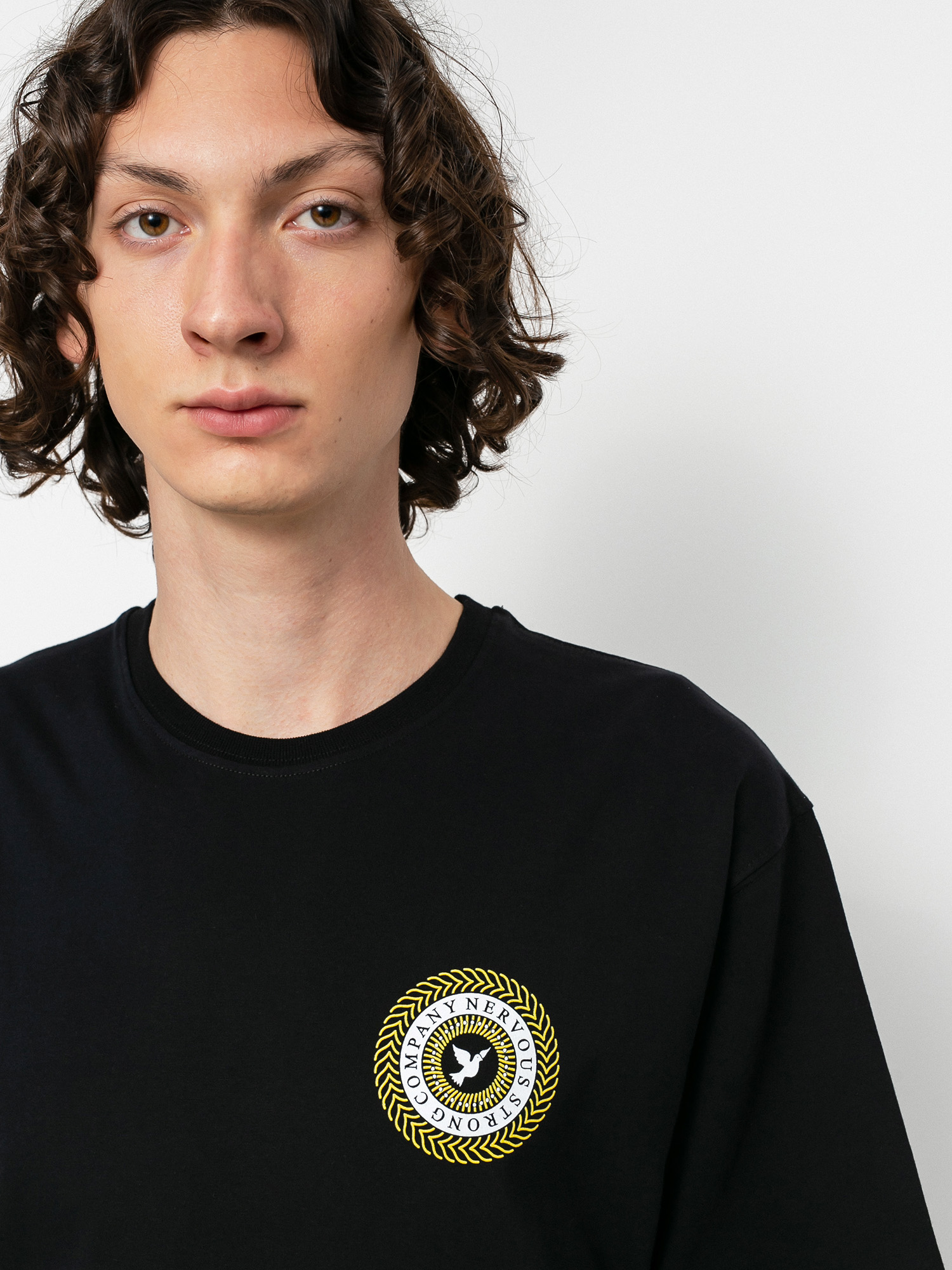 T-shirt Nervous Swirl (black)