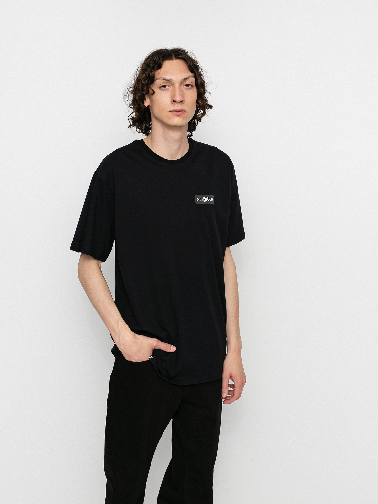 T-shirt Nervous Classic Small (black)
