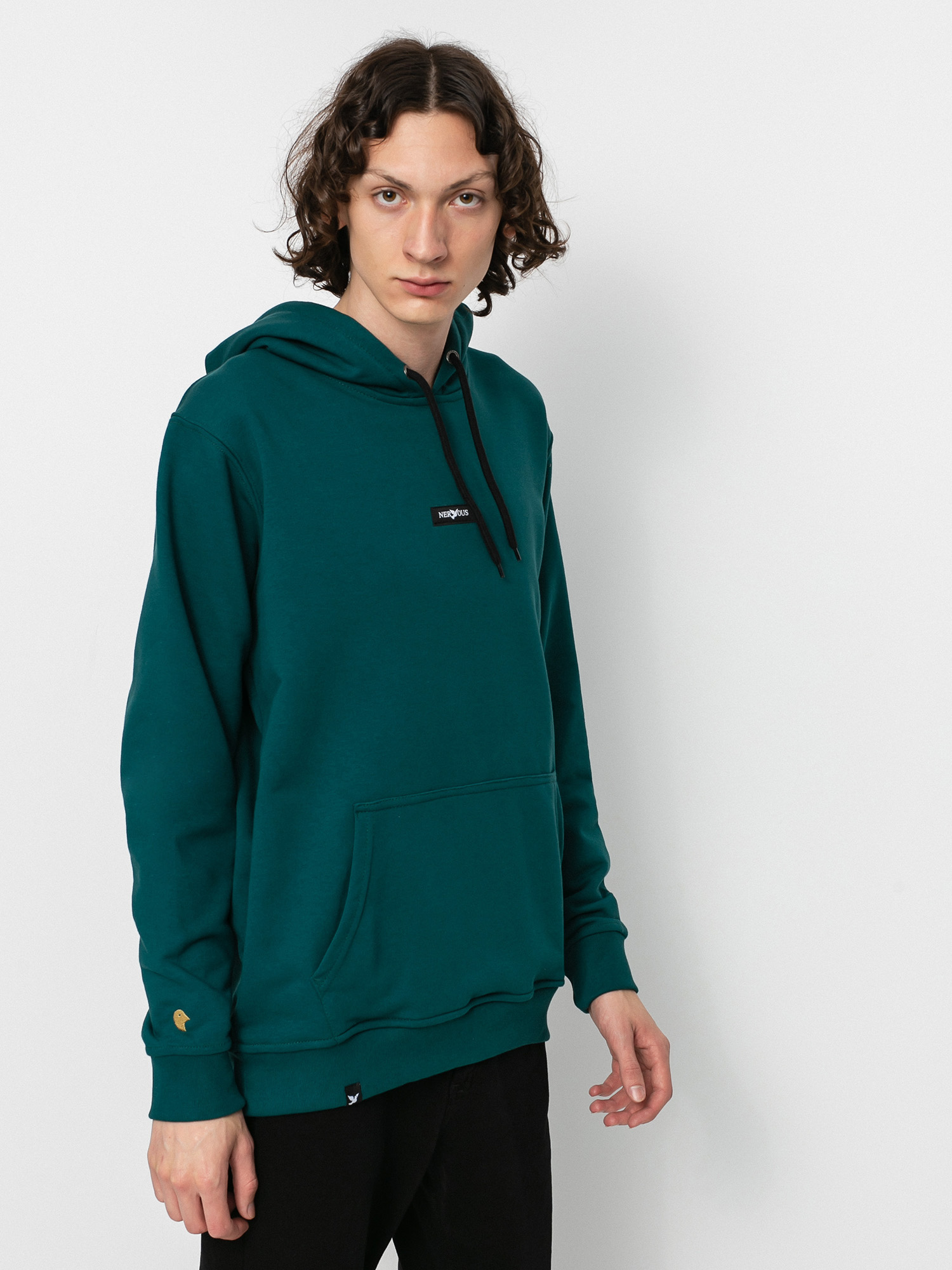 Bluza z kapturem Nervous Classic Small HD (spruce)