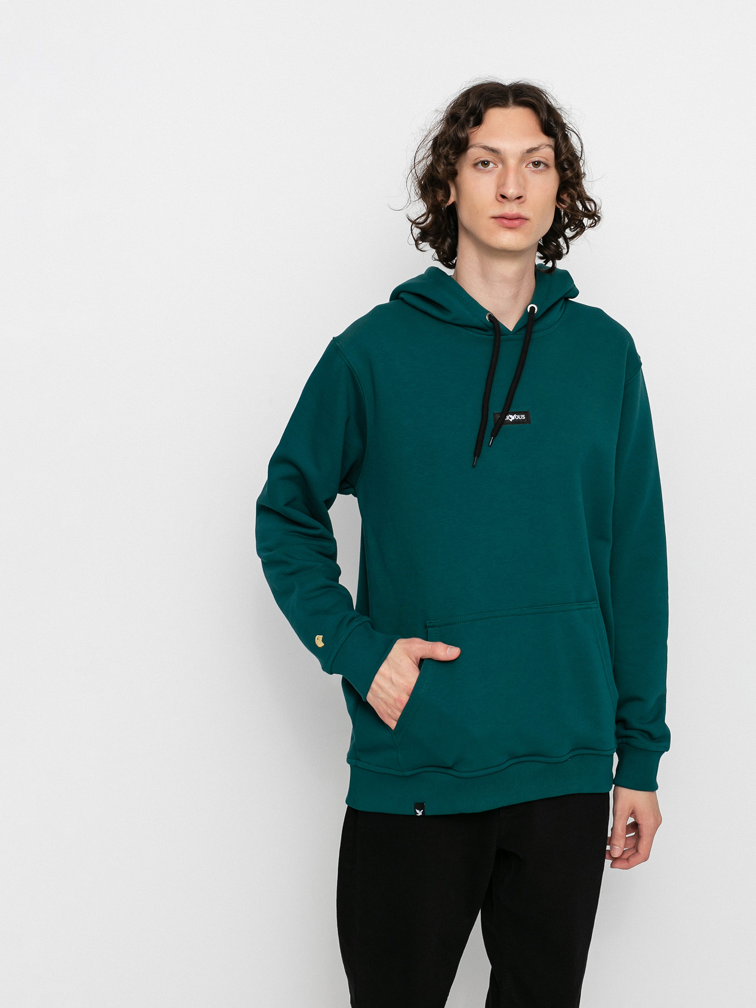 Bluza z kapturem Nervous Classic Small HD (spruce)