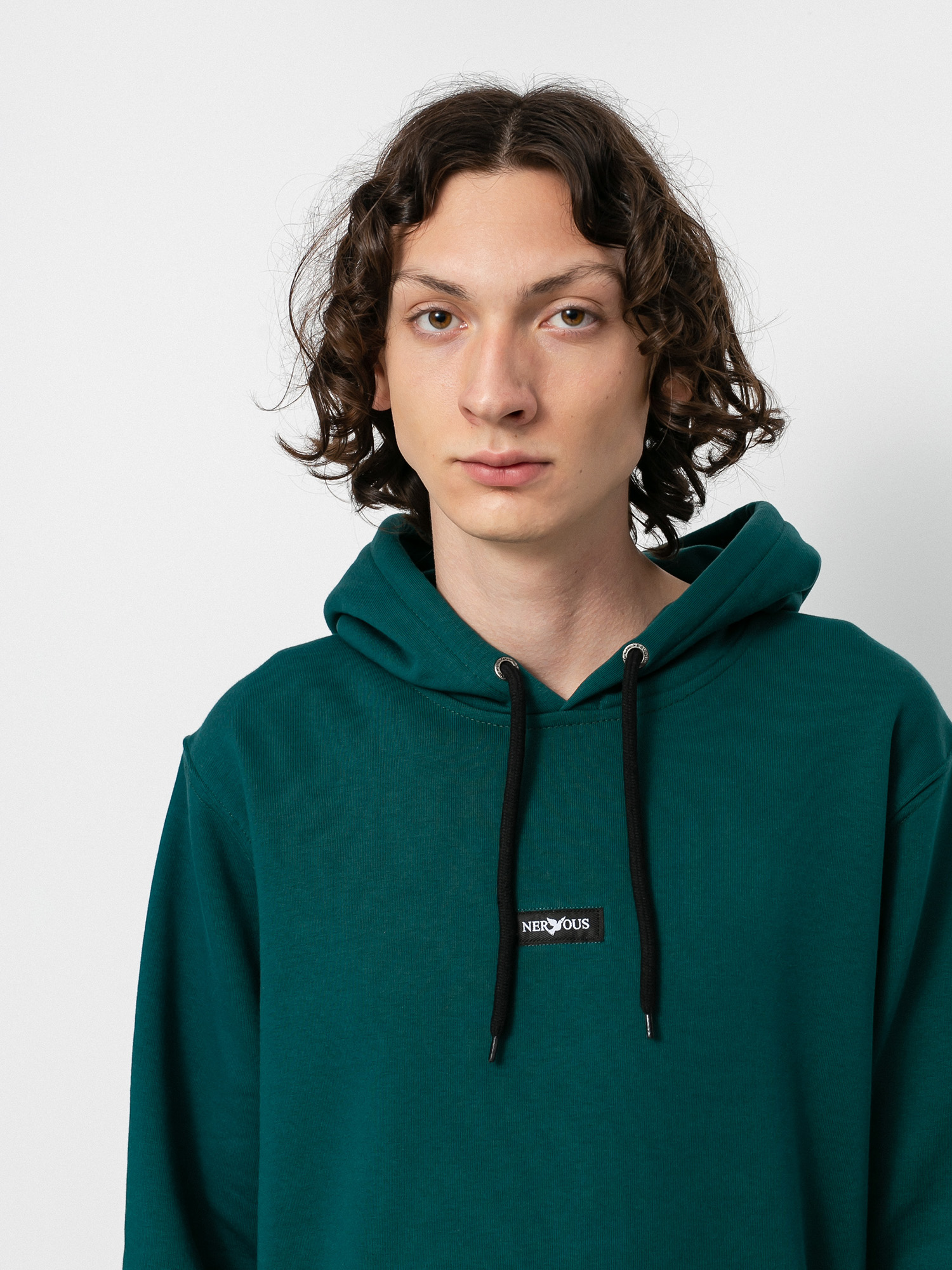 Bluza z kapturem Nervous Classic Small HD (spruce)
