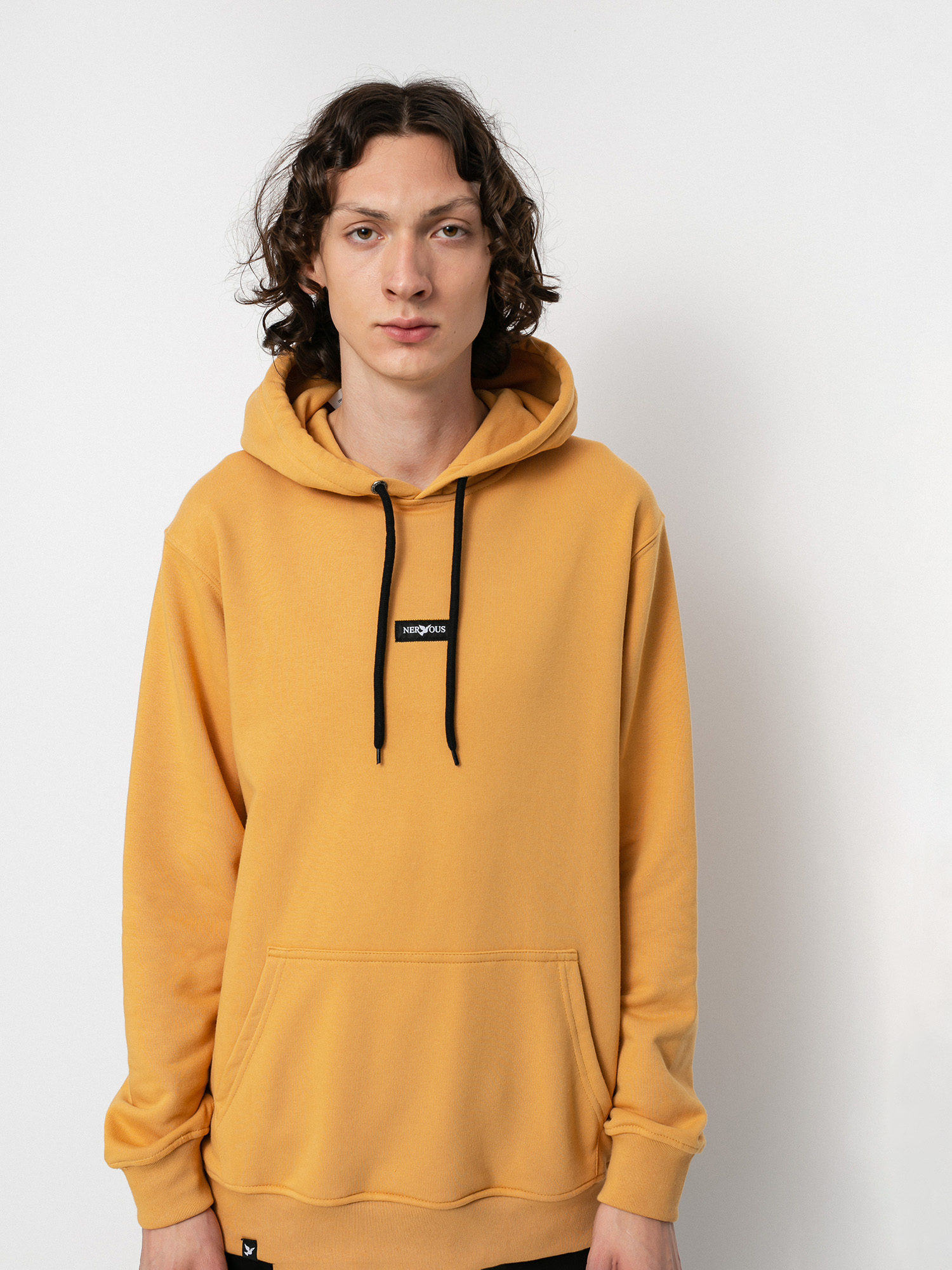 Bluza z kapturem Nervous Classic Small HD (yellow)