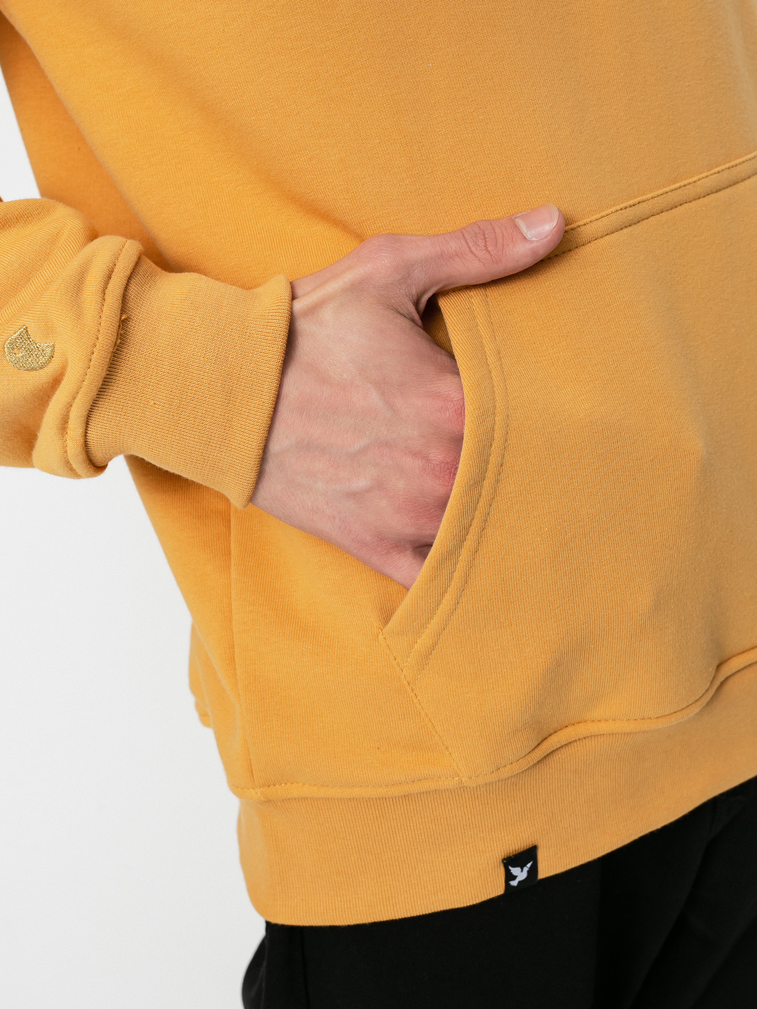 Bluza z kapturem Nervous Classic Small HD (yellow)