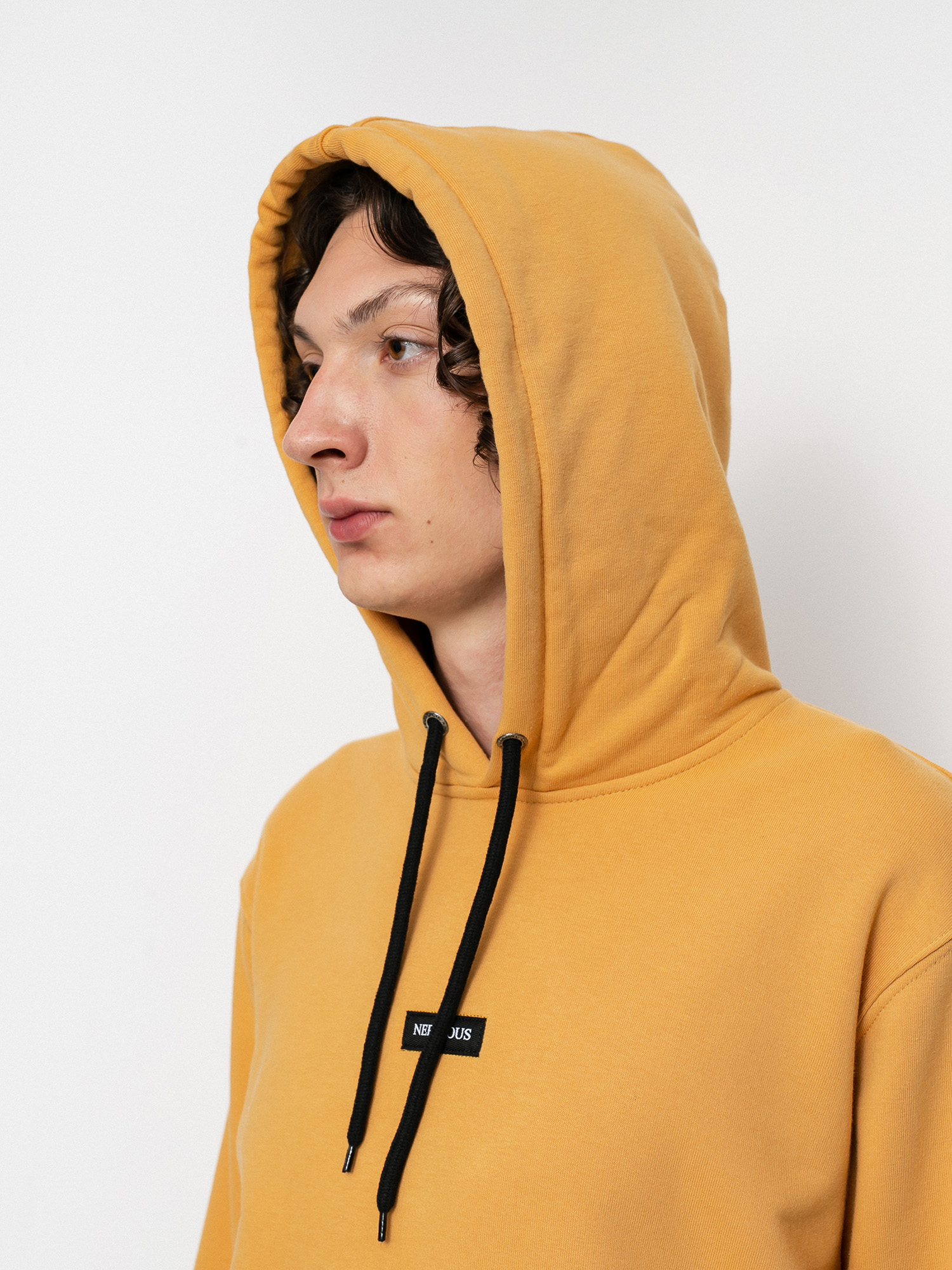 Bluza z kapturem Nervous Classic Small HD (yellow)