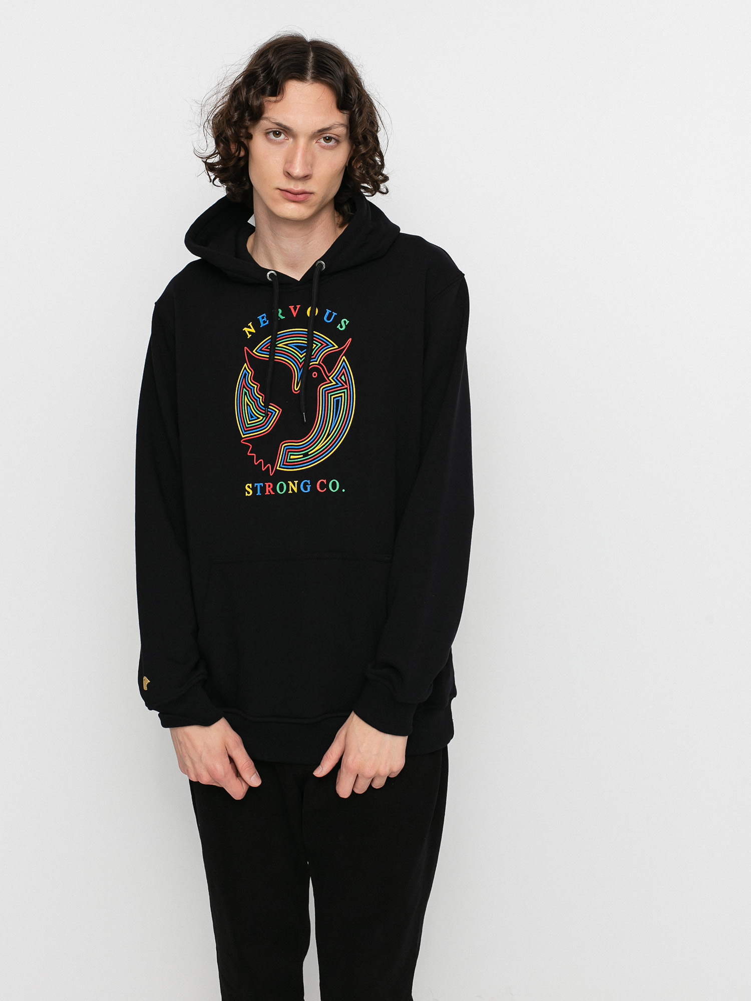 Bluza z kapturem Nervous Icon Tribe HD (black)