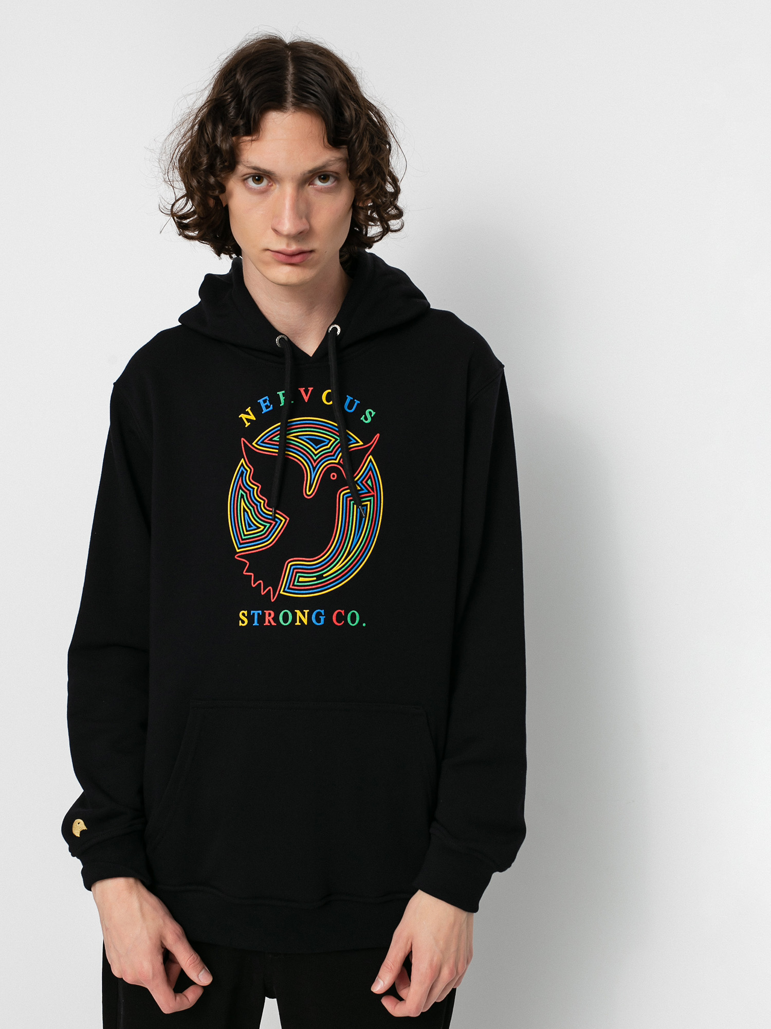Bluza z kapturem Nervous Icon Tribe HD (black)