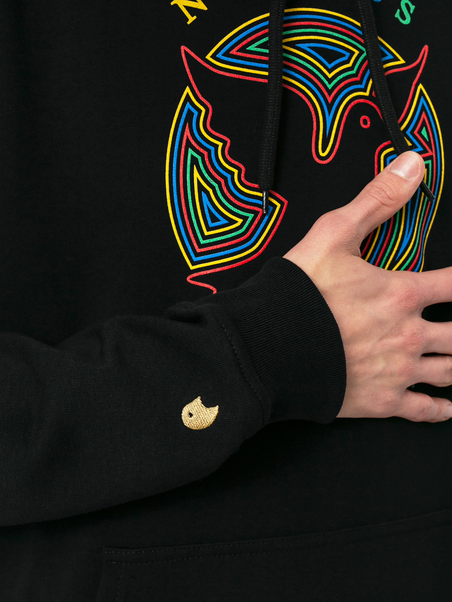 Bluza z kapturem Nervous Icon Tribe HD (black)