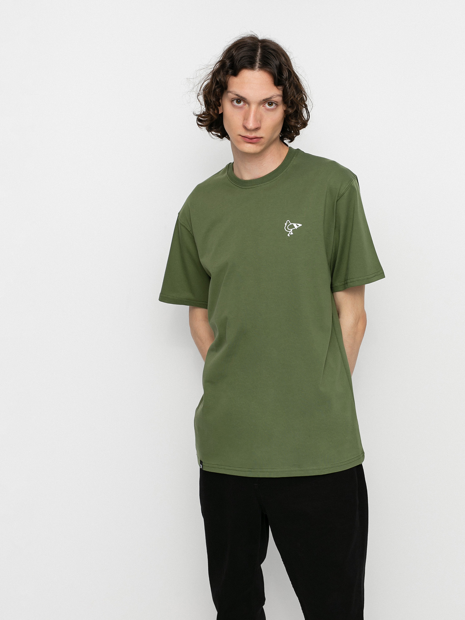 T-shirt Nervous Pigeon (army)