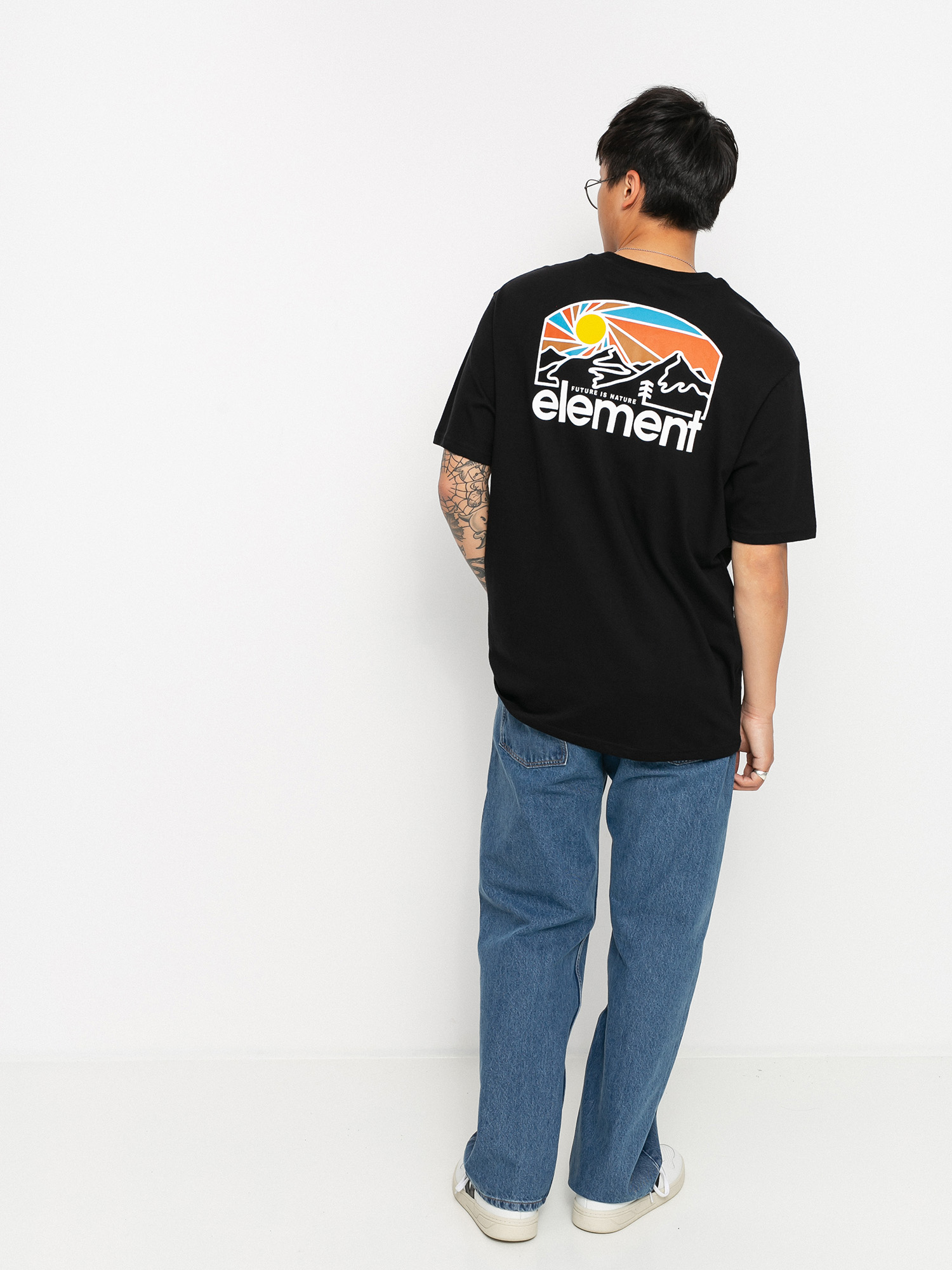 T-shirt Element Sunnet (flint black)