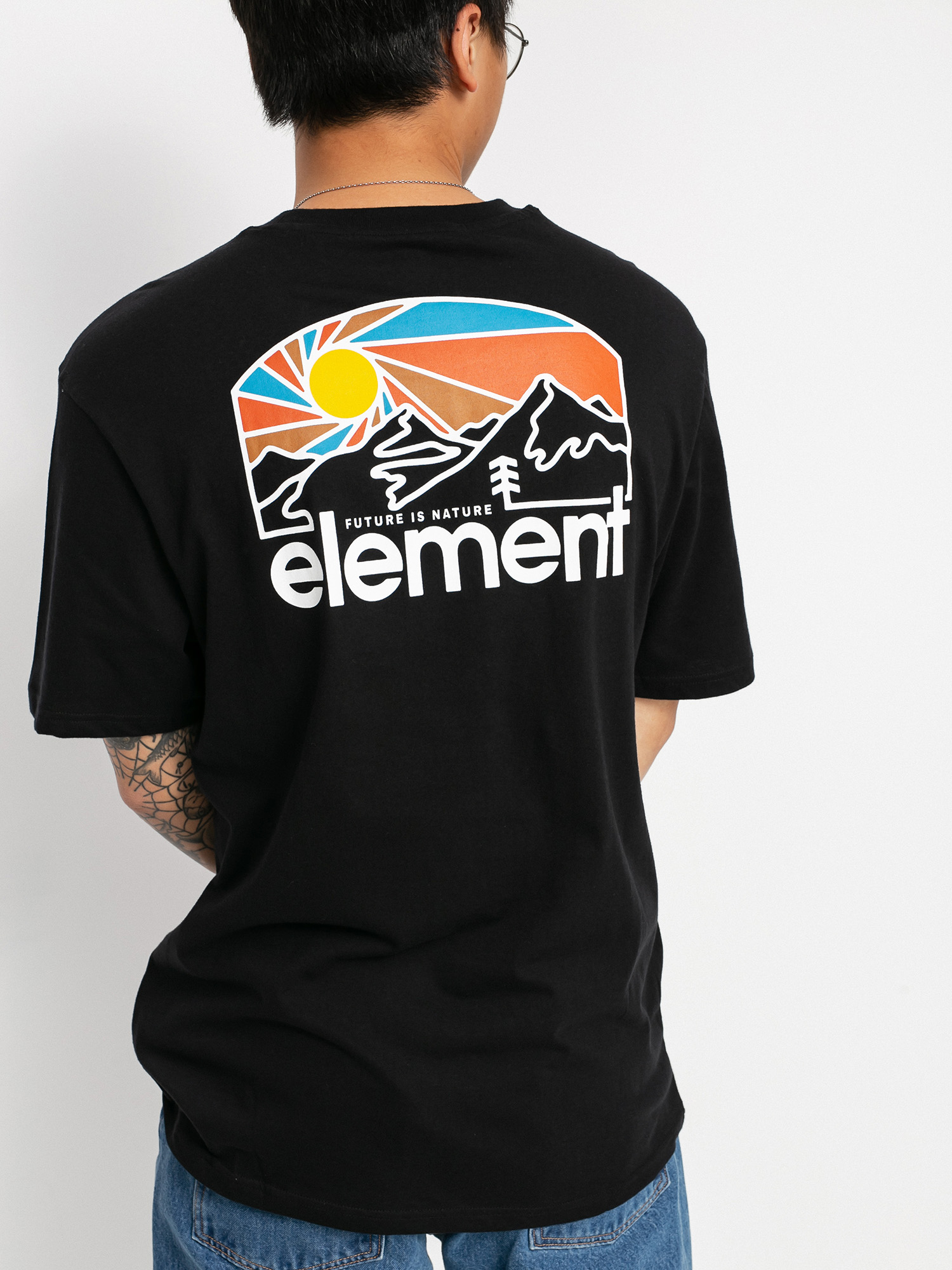 T-shirt Element Sunnet (flint black)