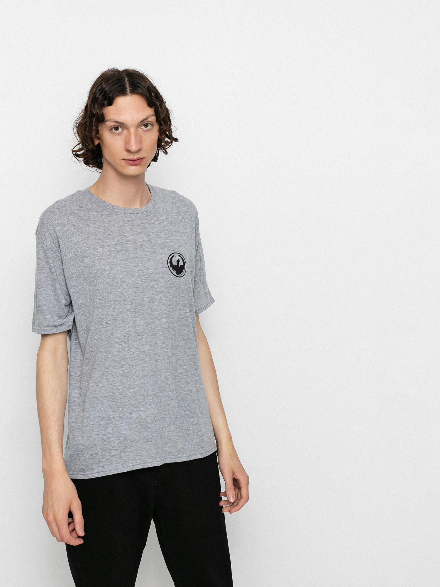 T-shirt Dragon Icon (heather grey)