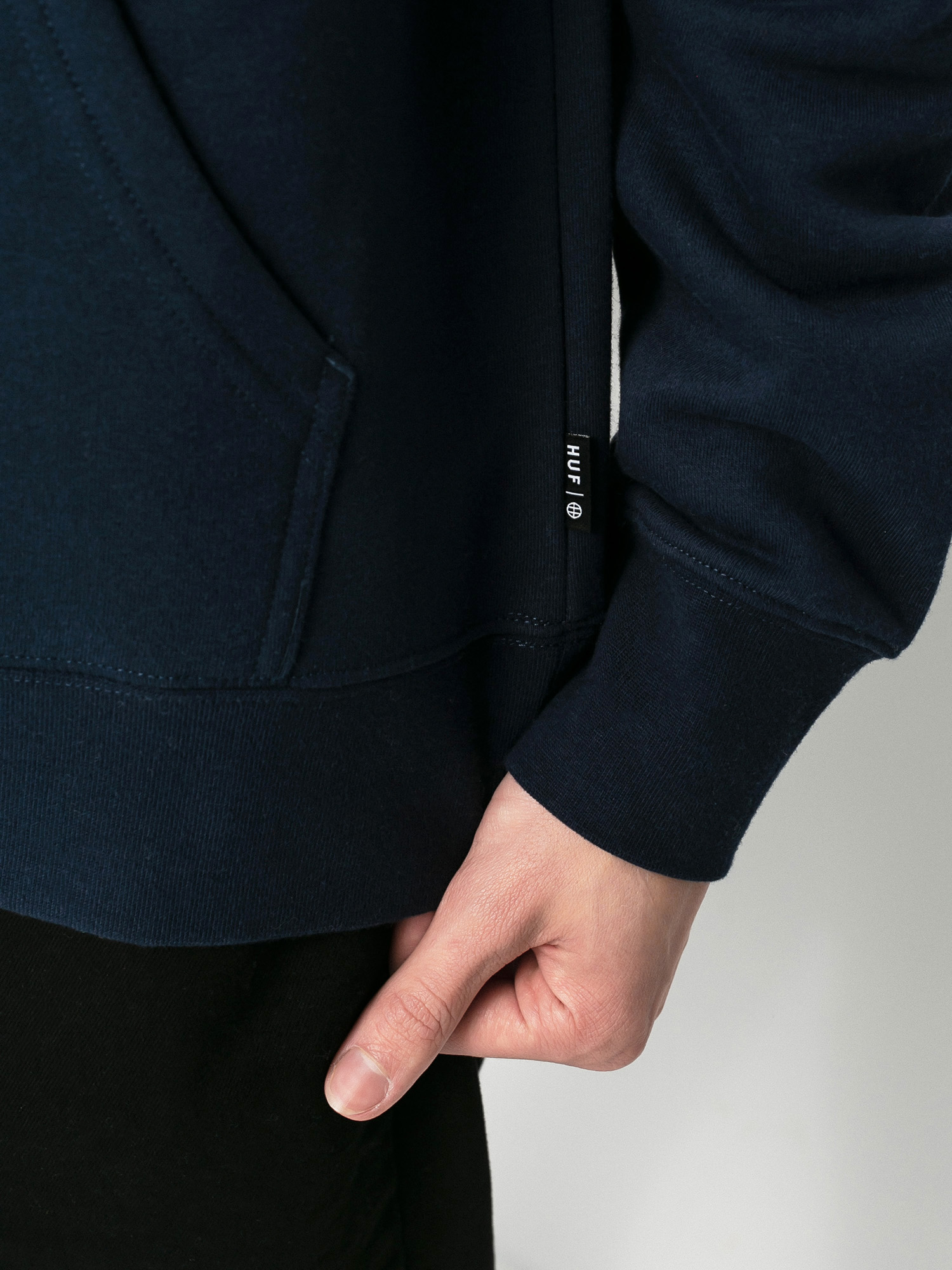 Bluza z kapturem HUF Essentials TT HD (navy blazer)