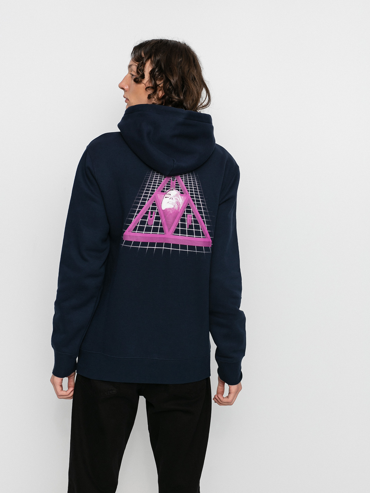 Bluza z kapturem HUF Digital Dream TT HD (navy blazer)