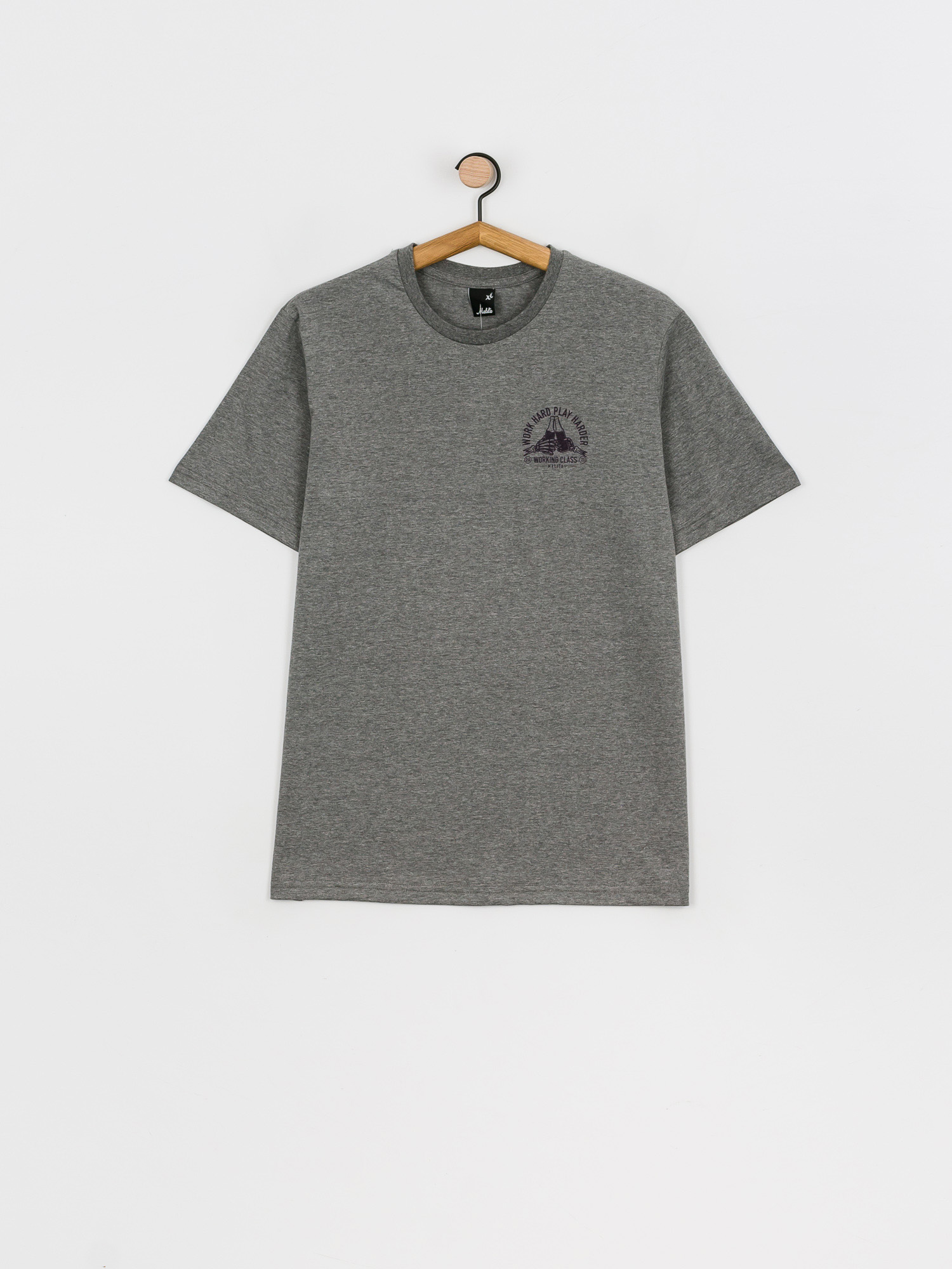 T-shirt Malita Bottles (heather grey)
