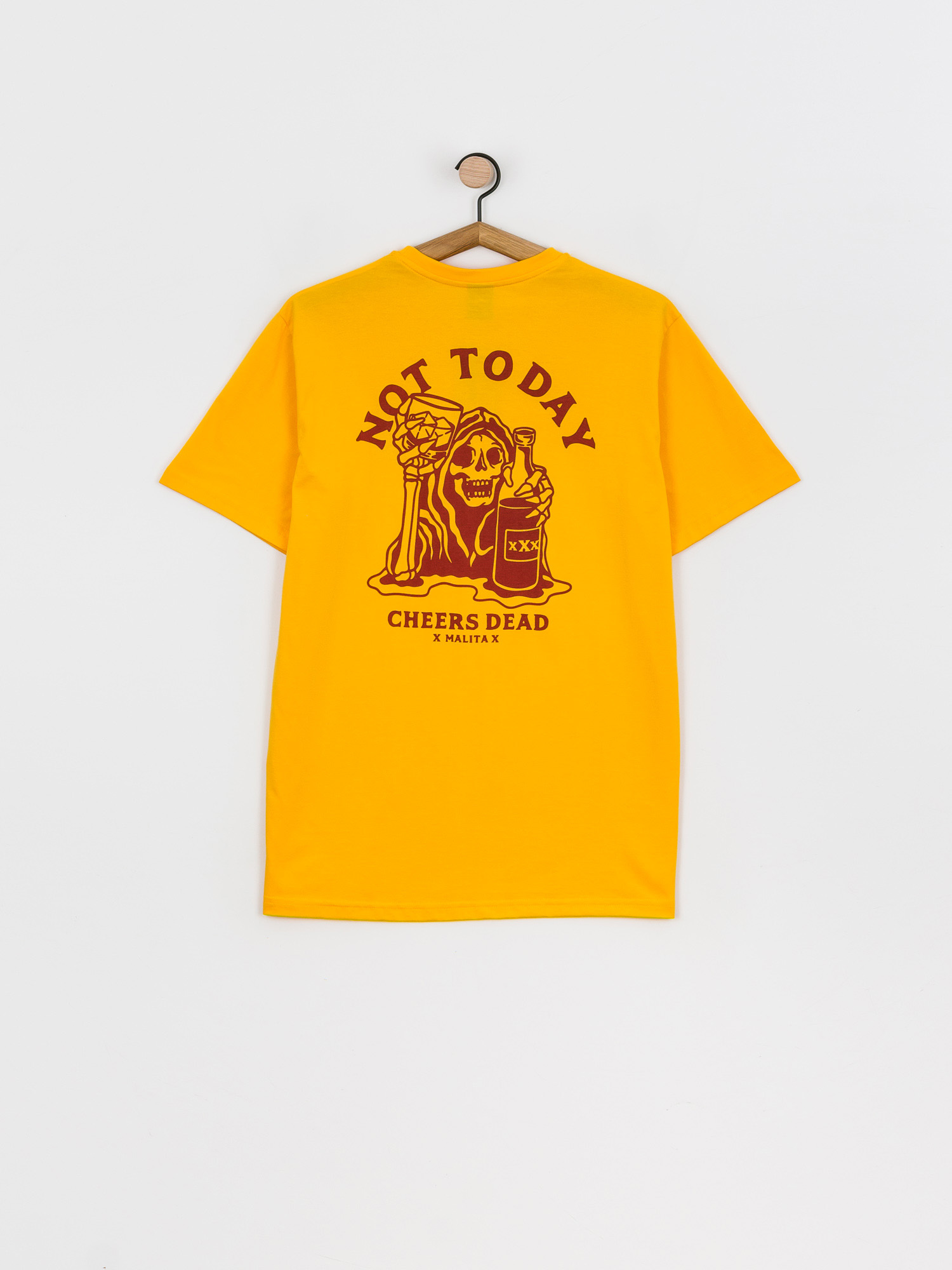 T-shirt Malita Not Today (yellow)