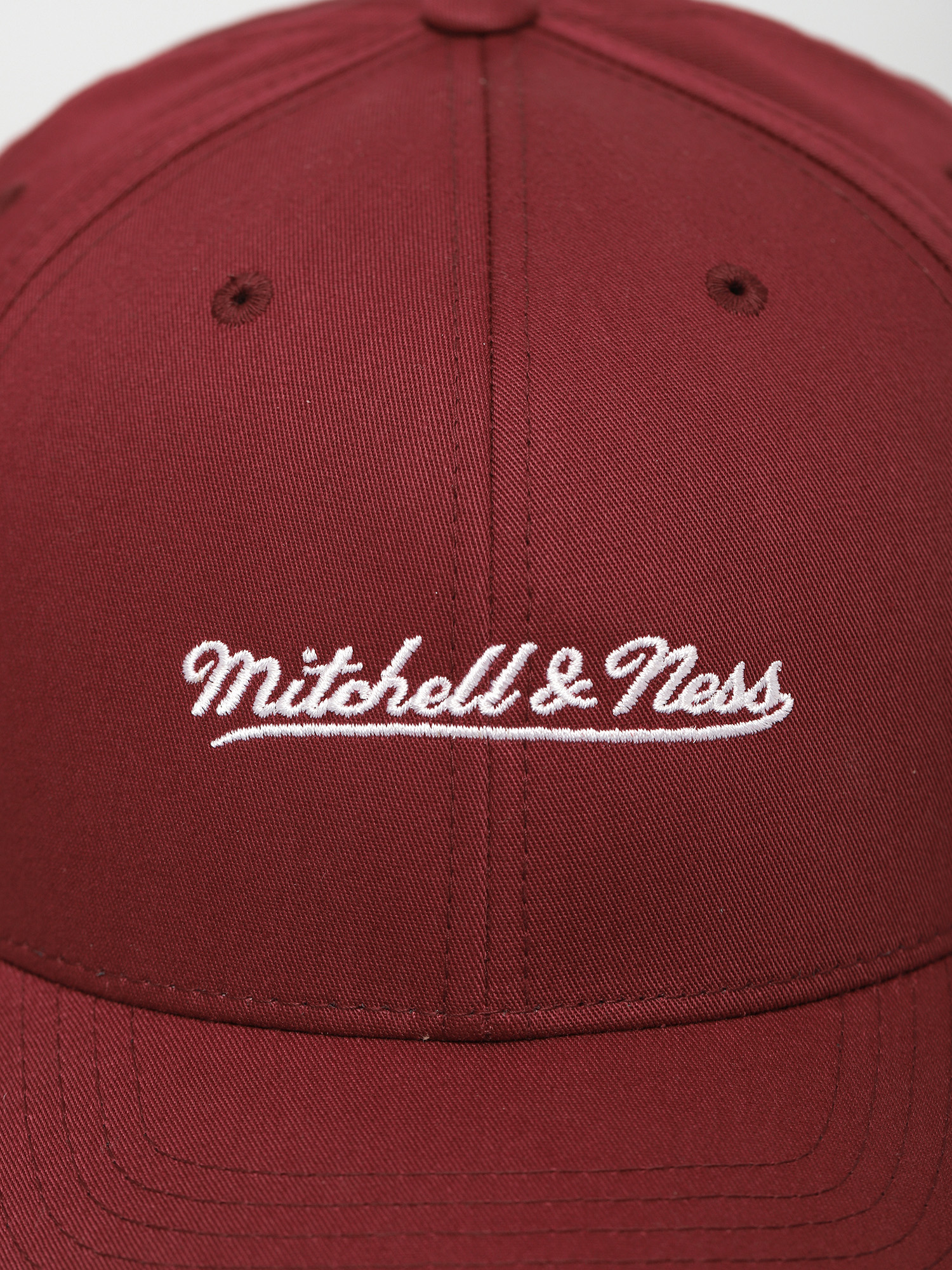Czapka z daszkiem Mitchell & Ness Script Low Pro ZD (branded/burgundy)