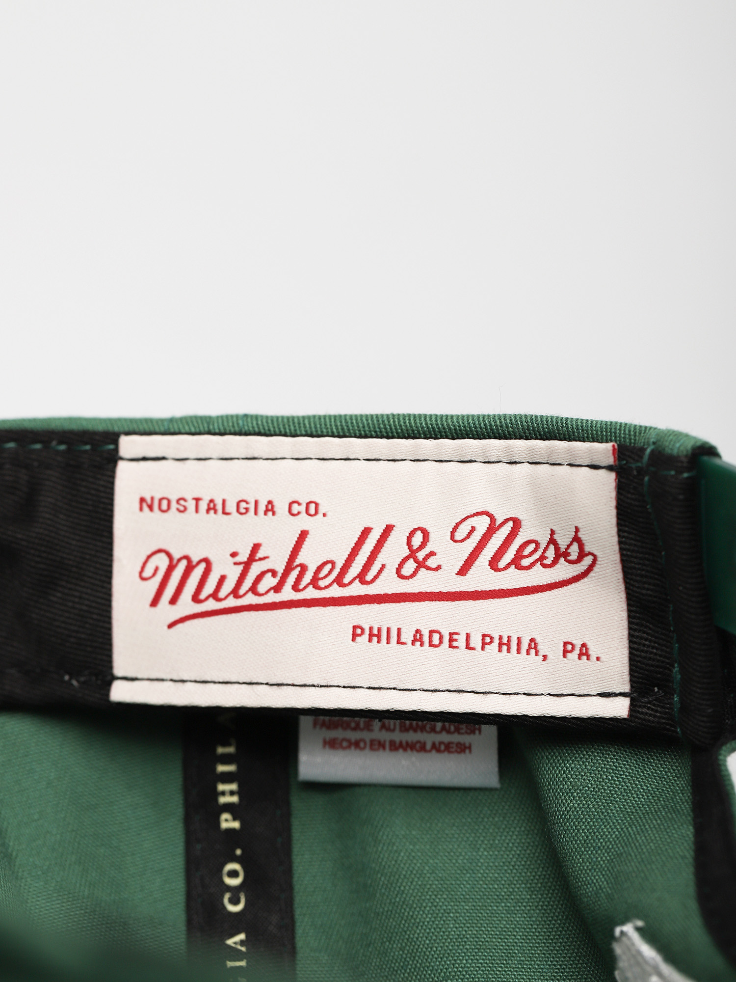 Czapka z daszkiem Mitchell & Ness Script Low Pro ZD (branded/dark green)