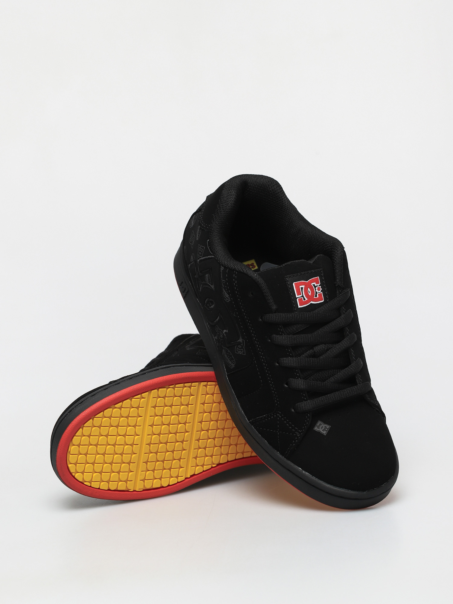 Buty DC X BB Bobs Burgers Net (black/black/red)