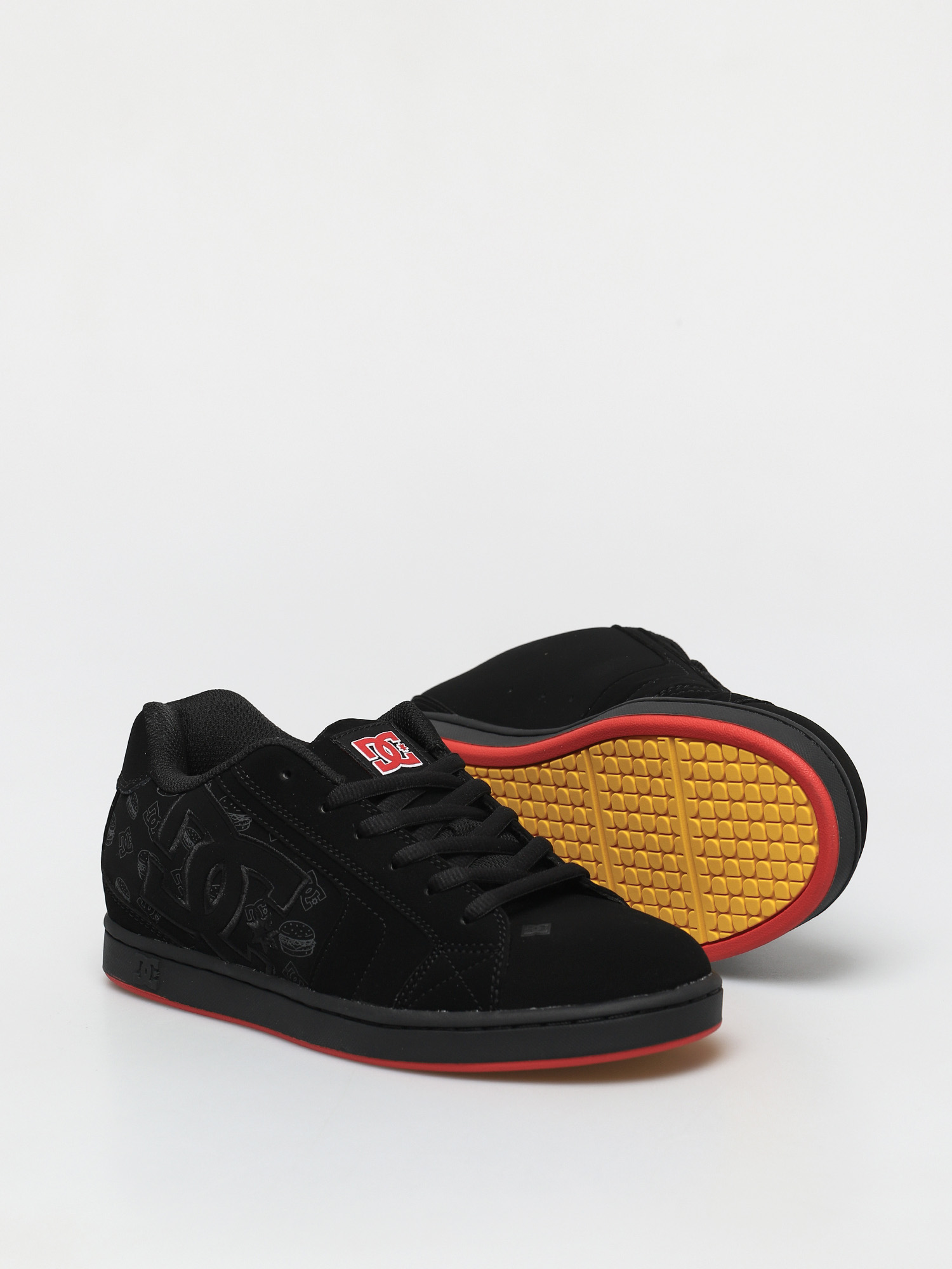 Buty DC X BB Bobs Burgers Net (black/black/red)
