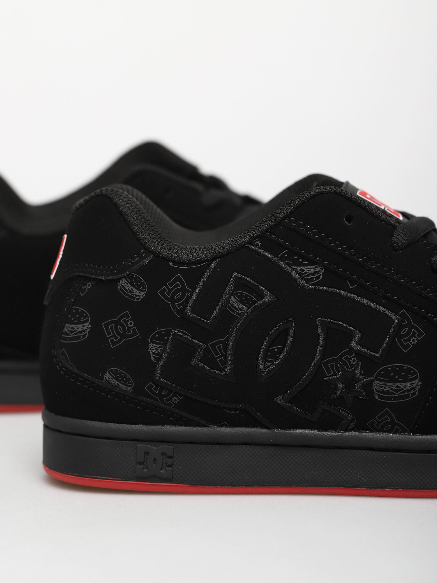Buty DC X BB Bobs Burgers Net (black/black/red)