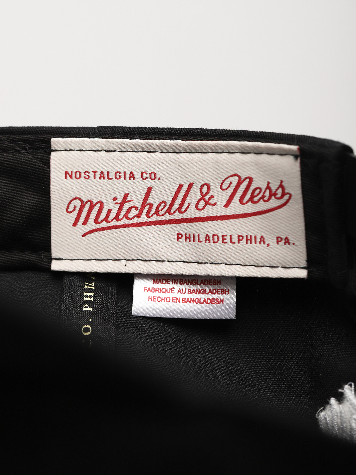 Czapka z daszkiem Mitchell & Ness Script Low Pro ZD (branded/black)