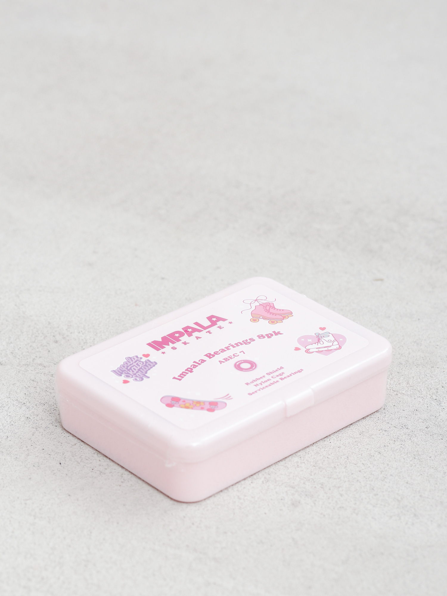 Łożyska Impala Abec 7 Bearings Pack Wmn (pink)