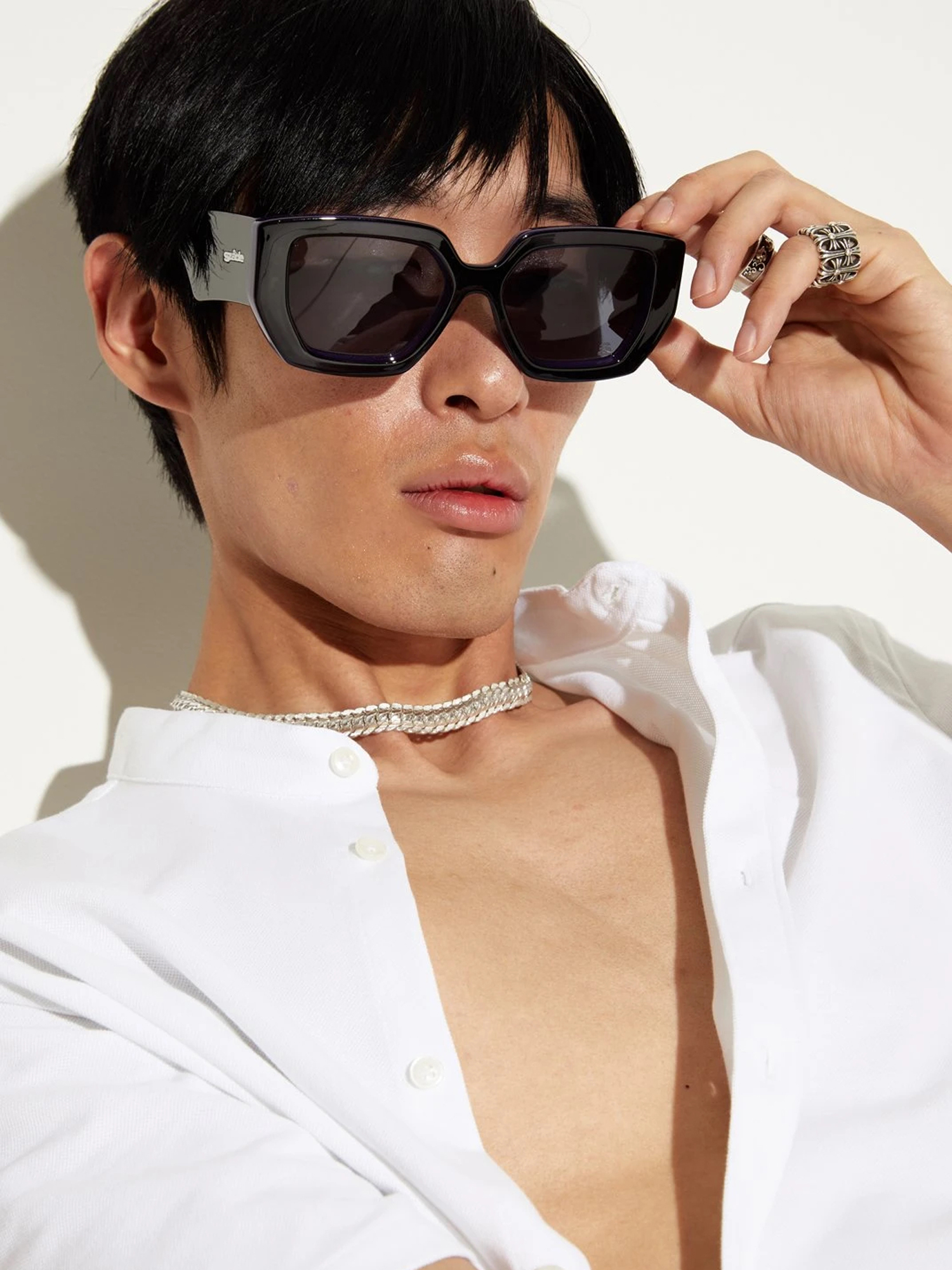 Okulary przeciwsłoneczne Szade Lowen (elysium blackultraviolet/ink)