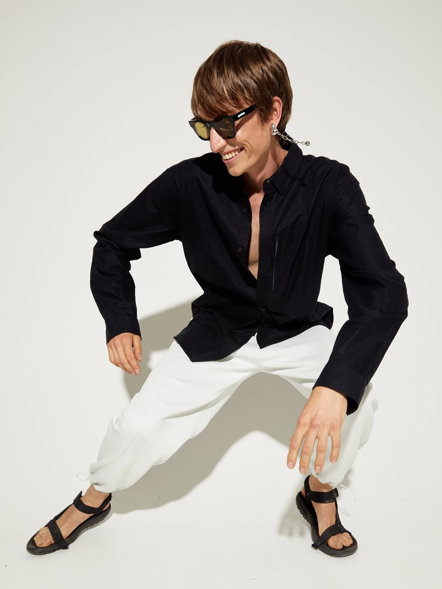 Okulary przeciwsłoneczne Szade Ellis (elysium black/glass/caper)