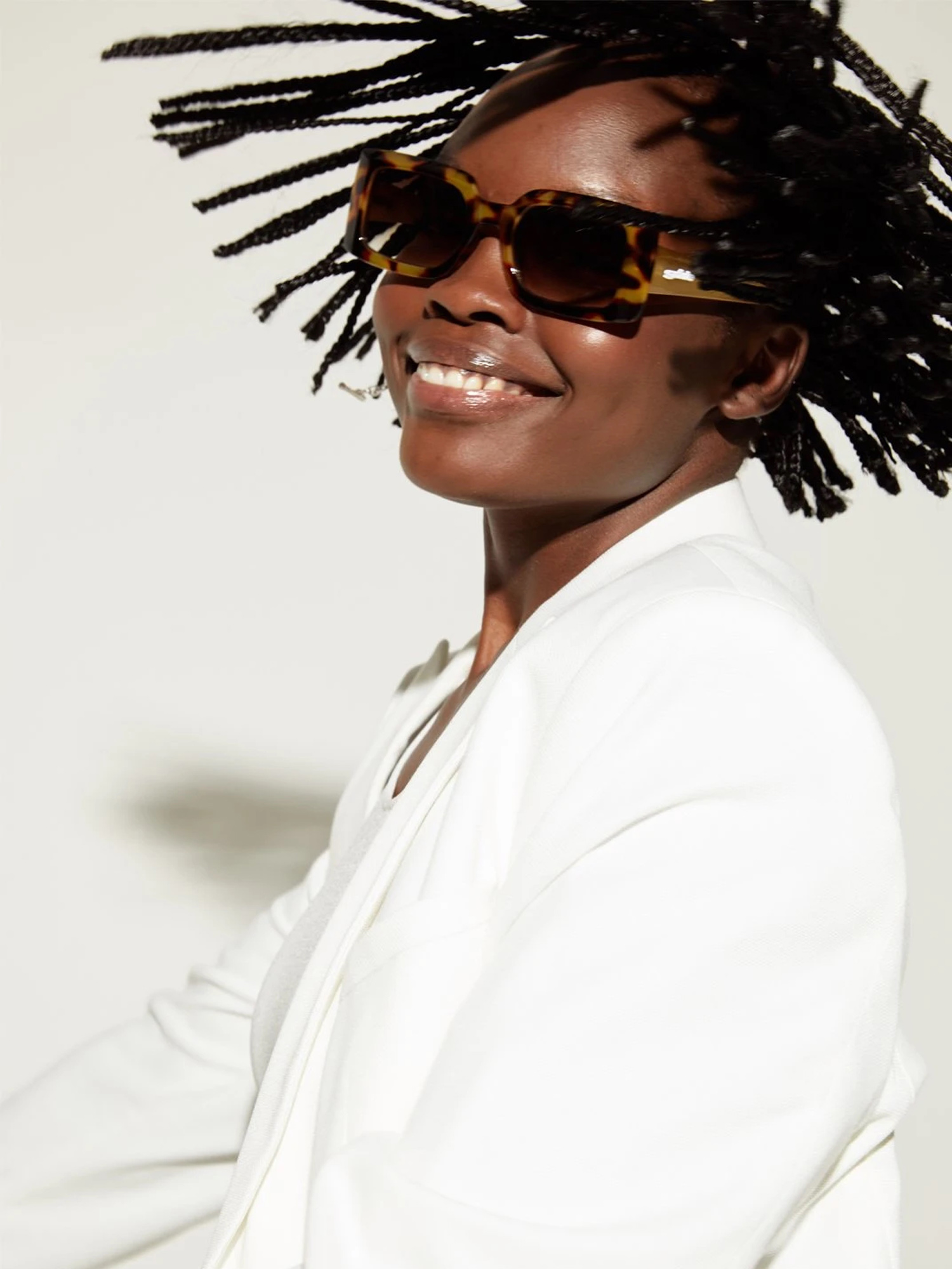 Okulary przeciwsłoneczne Szade Dart (pinta tort/ecru/hust brwn)