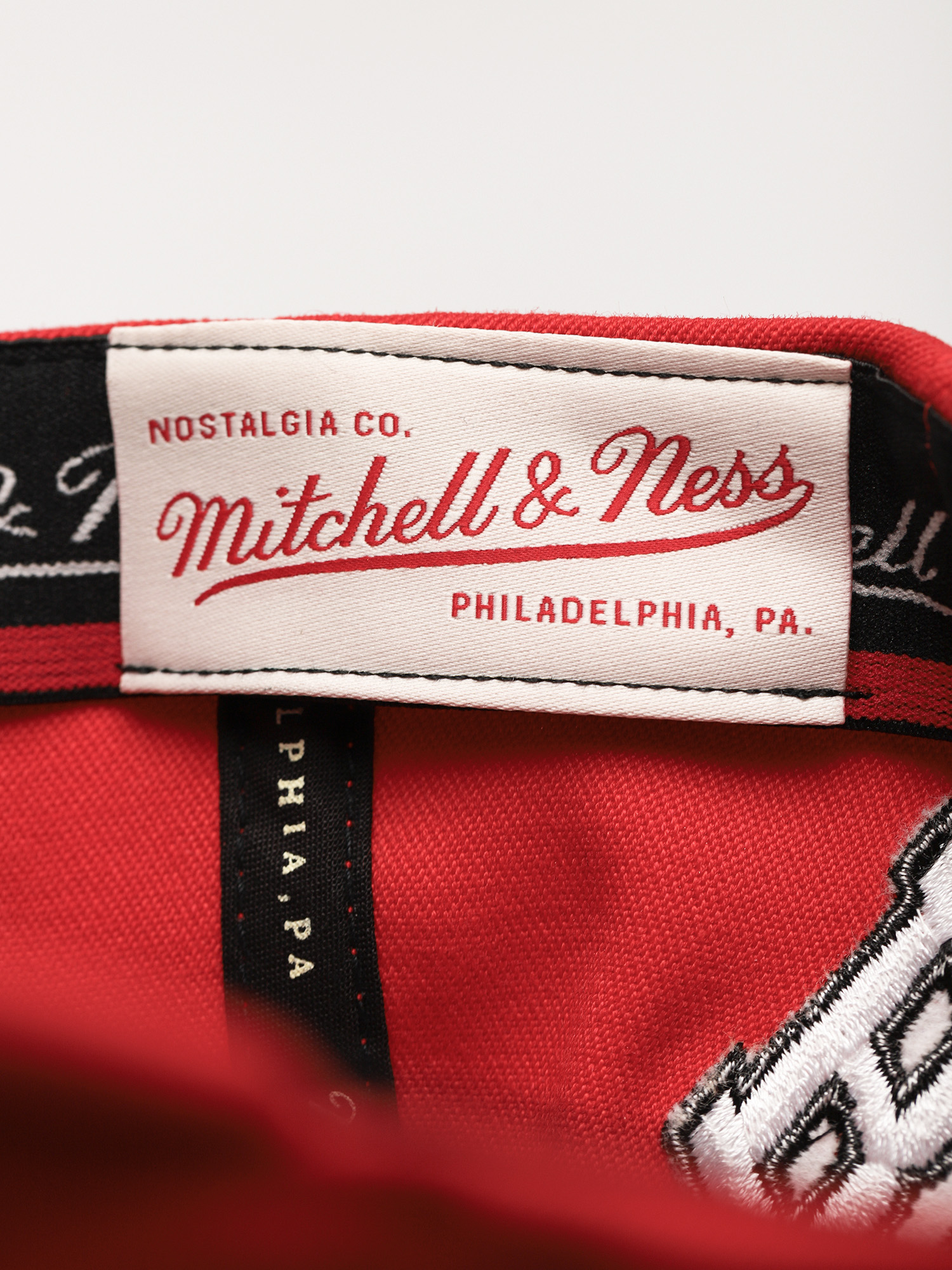 Czapka z daszkiem Mitchell & Ness Dropback Solid Redline ZD (chicago bulls/red)