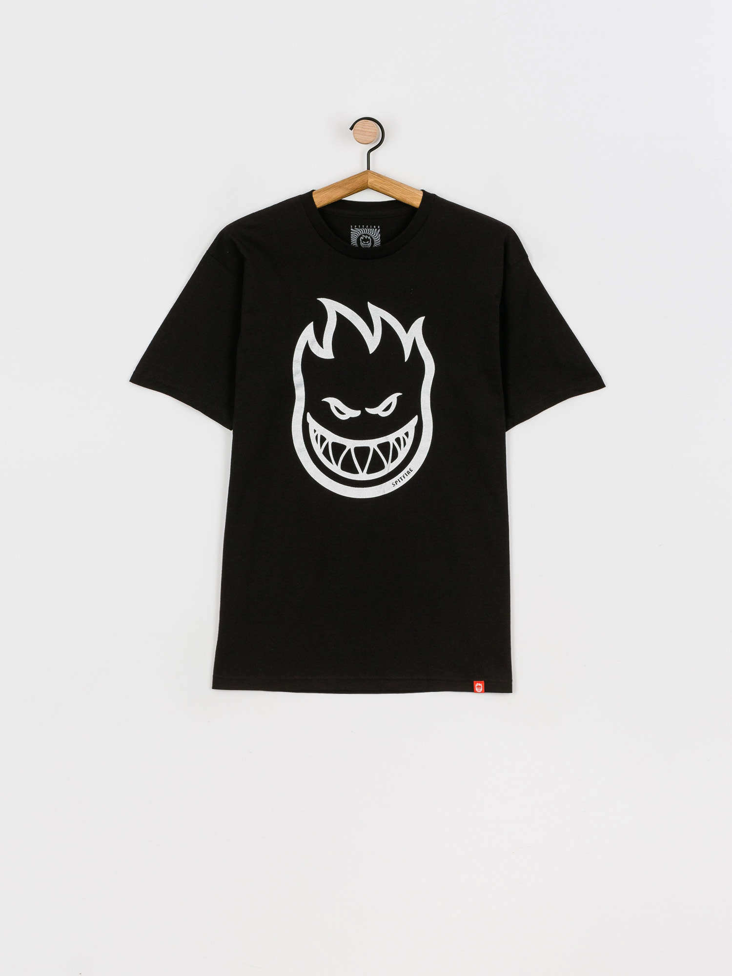 T-shirt Spitfire Big Head (black/metallic)