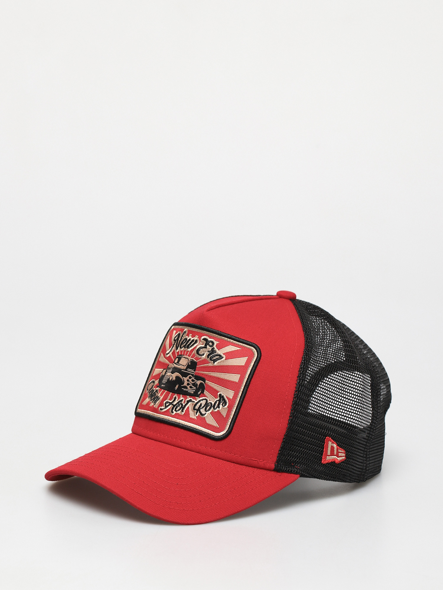 Czapka z daszkiem New Era Hot Rod Trucker (red)