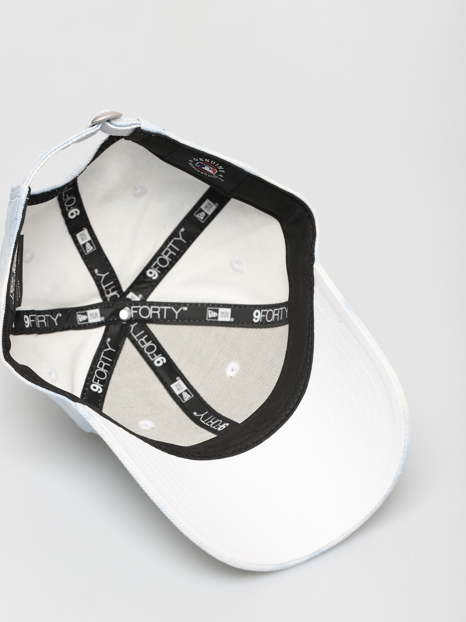 Czapka z daszkiem New Era Denim Colour 9Forty New York Yankees Wmn (pastel blue)
