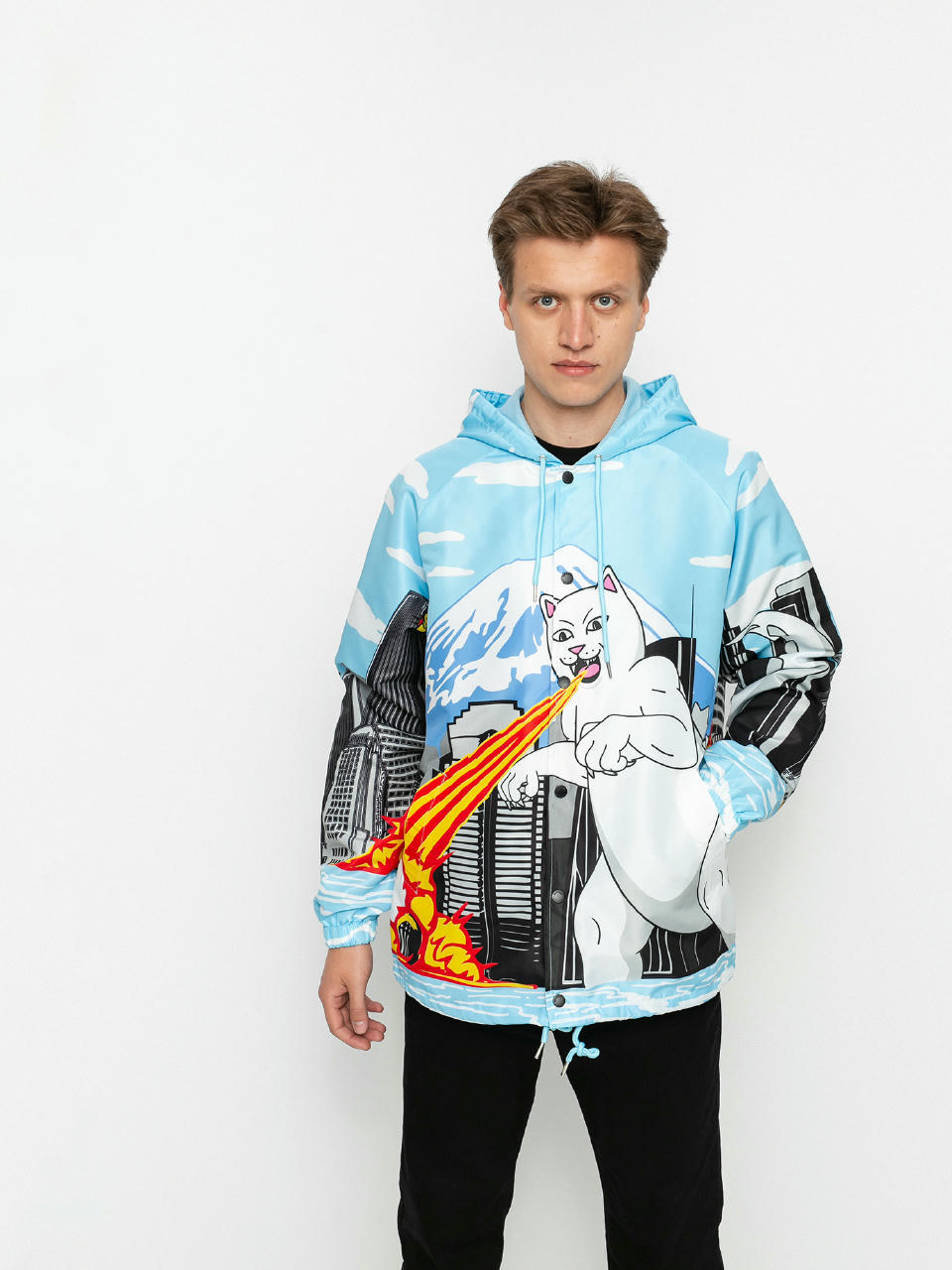 Kurtka RipNDip Nermzilla (baby blue)