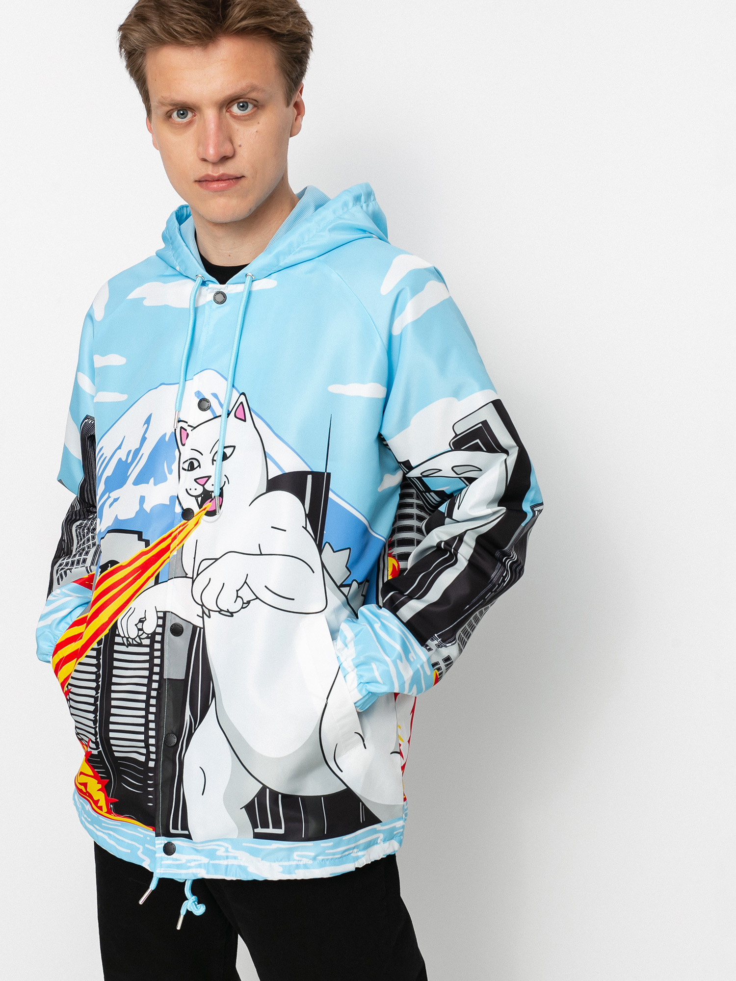 Kurtka RipNDip Nermzilla (baby blue)