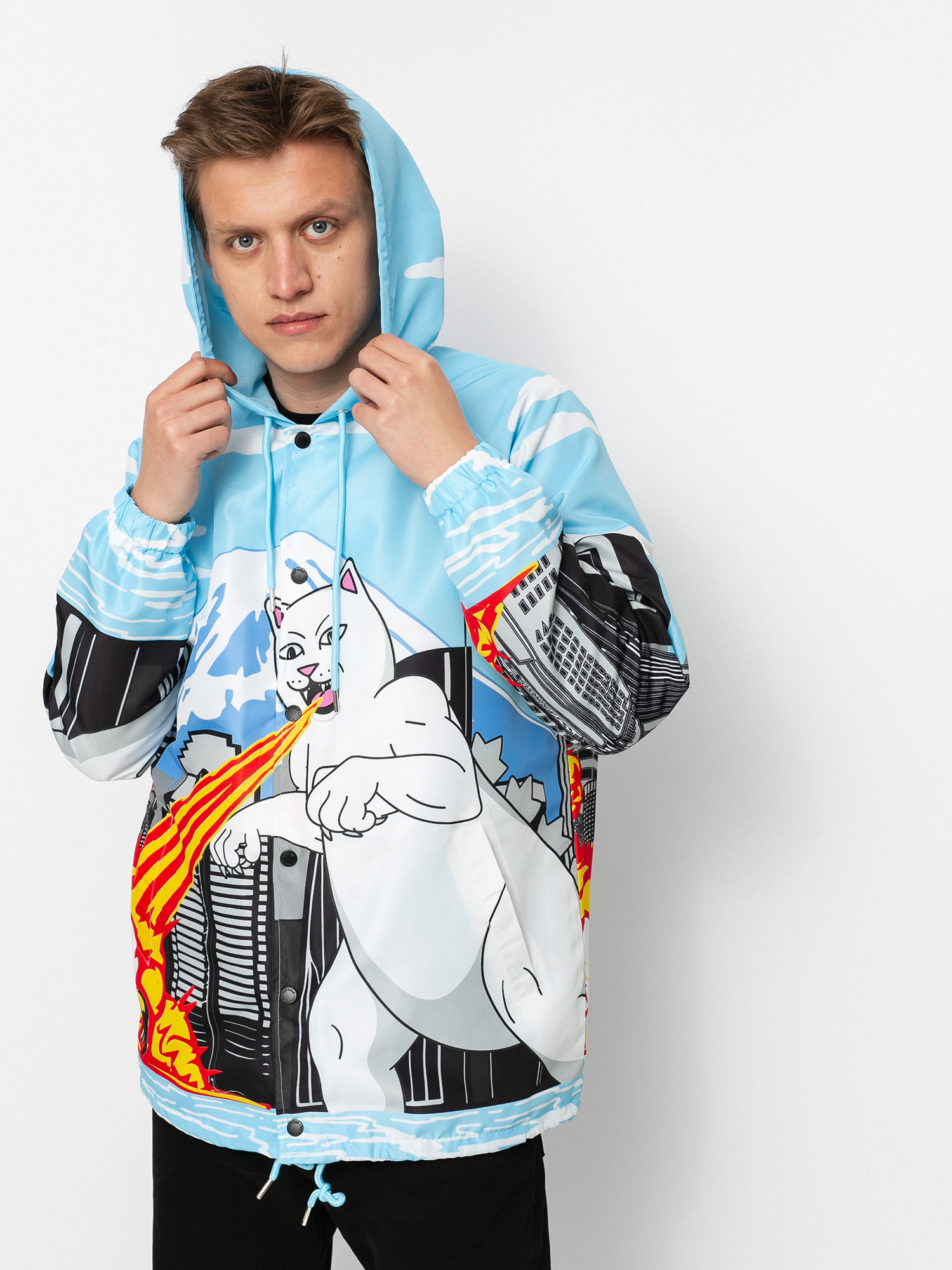 Kurtka RipNDip Nermzilla (baby blue)