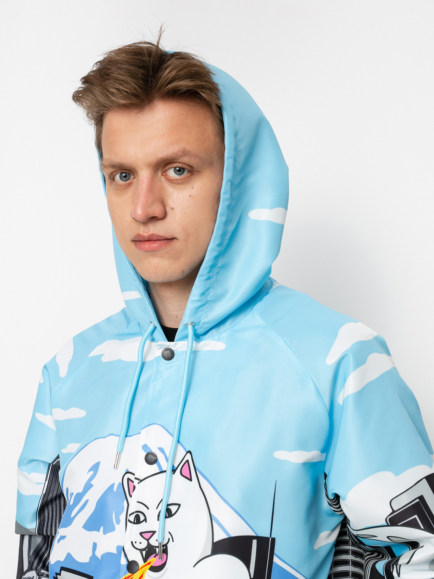Kurtka RipNDip Nermzilla (baby blue)