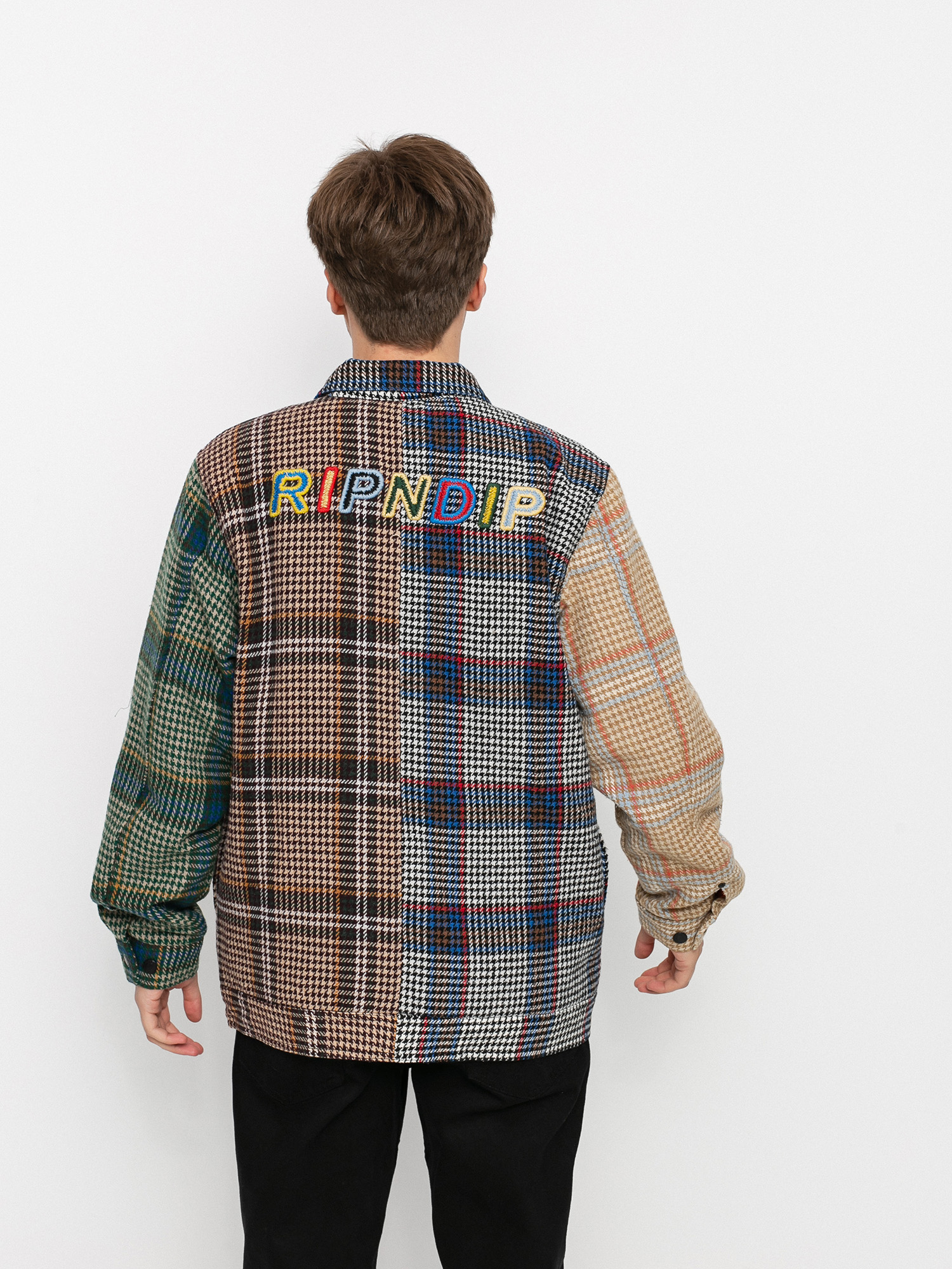 Kurtka RipNDip Roygbiv Plaid (multi)