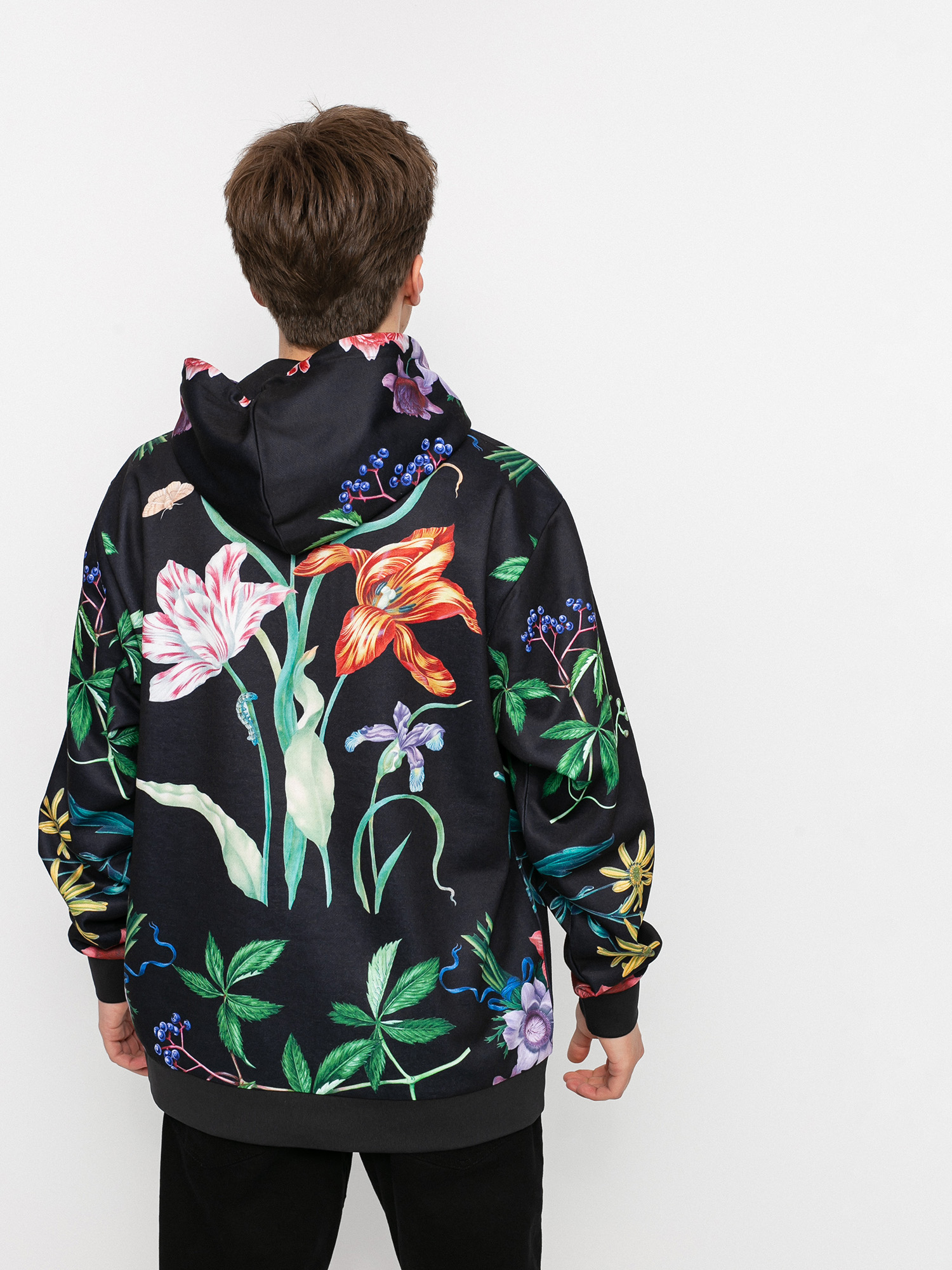 Bluza z kapturem RipNDip Green House HD (black)