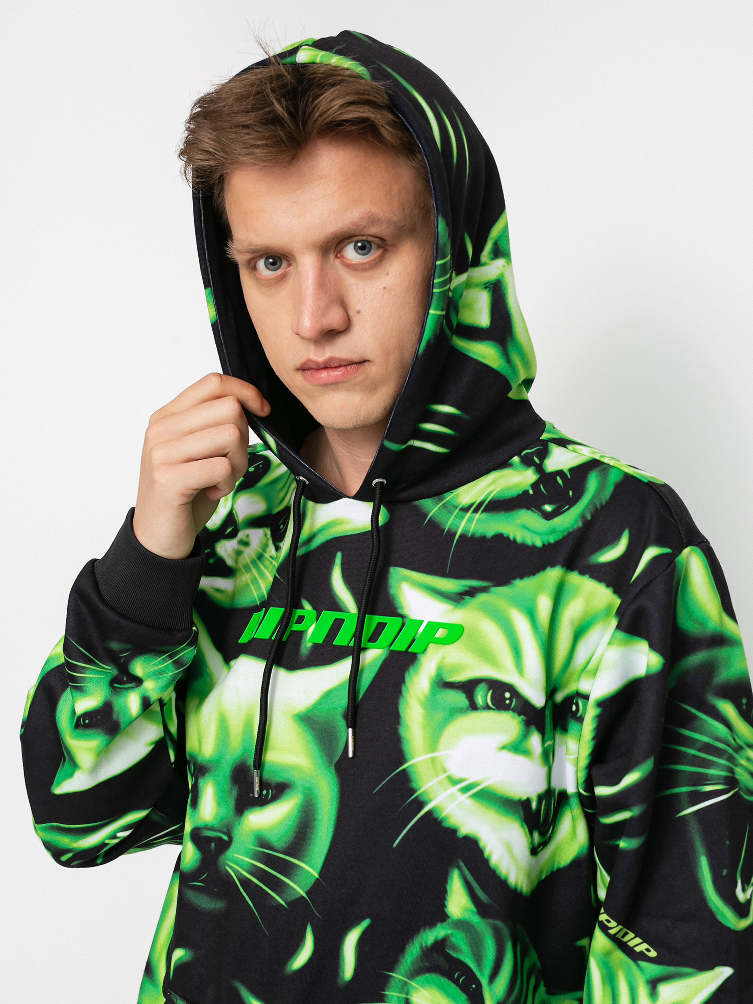 Bluza z kapturem RipNDip Neon Nerm HD (black)