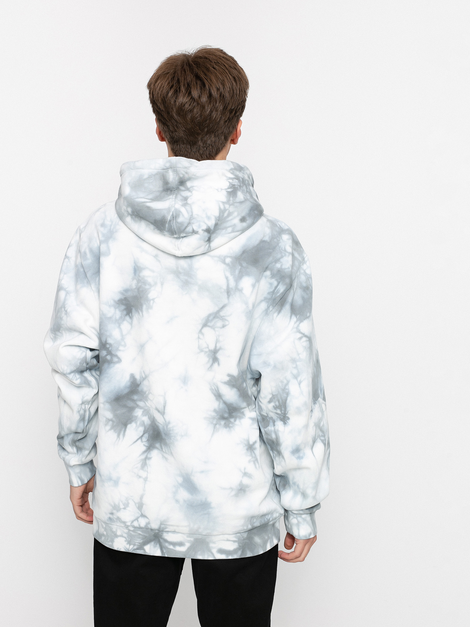 Bluza z kapturem RipNDip Ripntail HD (grey lightning wash)