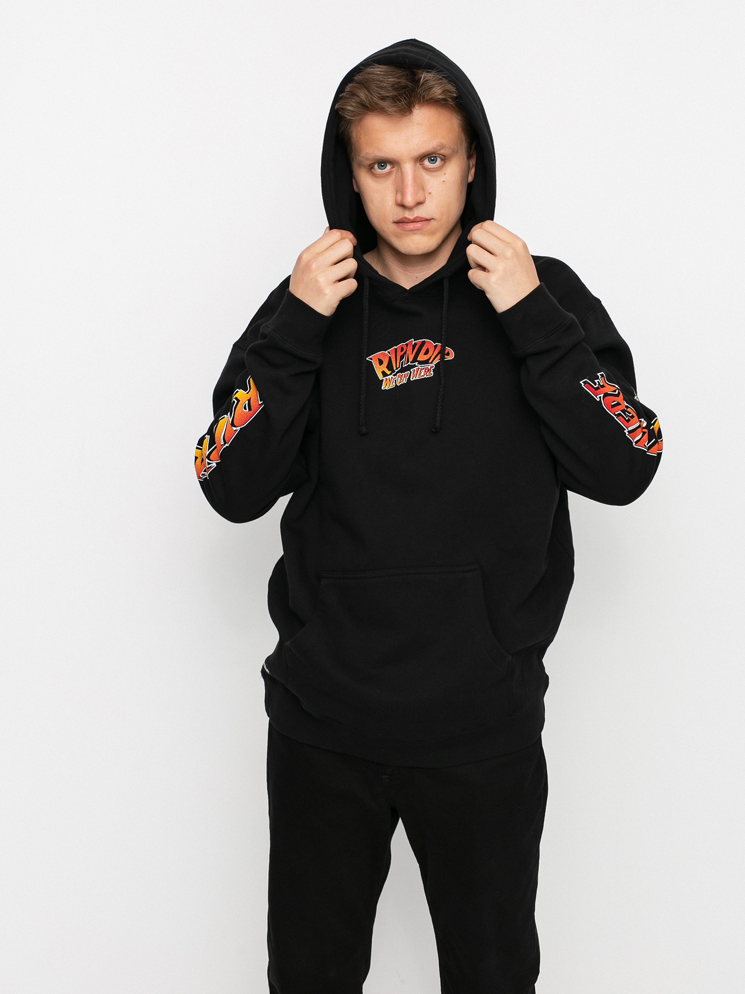 Bluza z kapturem RipNDip Out Of This World HD (black)