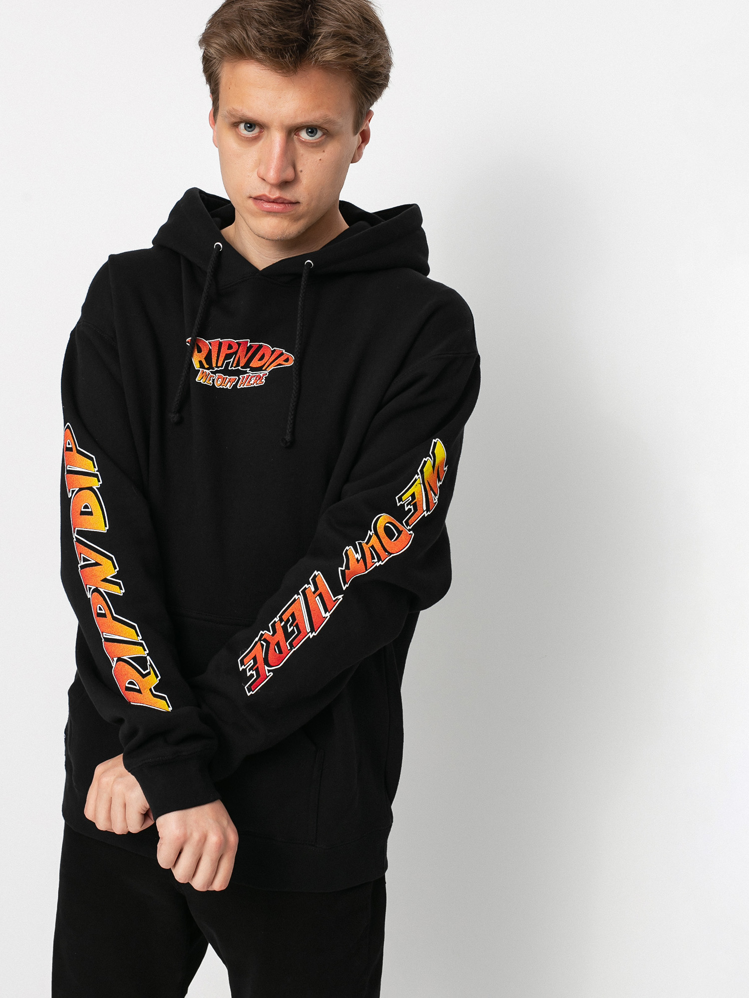 Bluza z kapturem RipNDip Out Of This World HD (black)