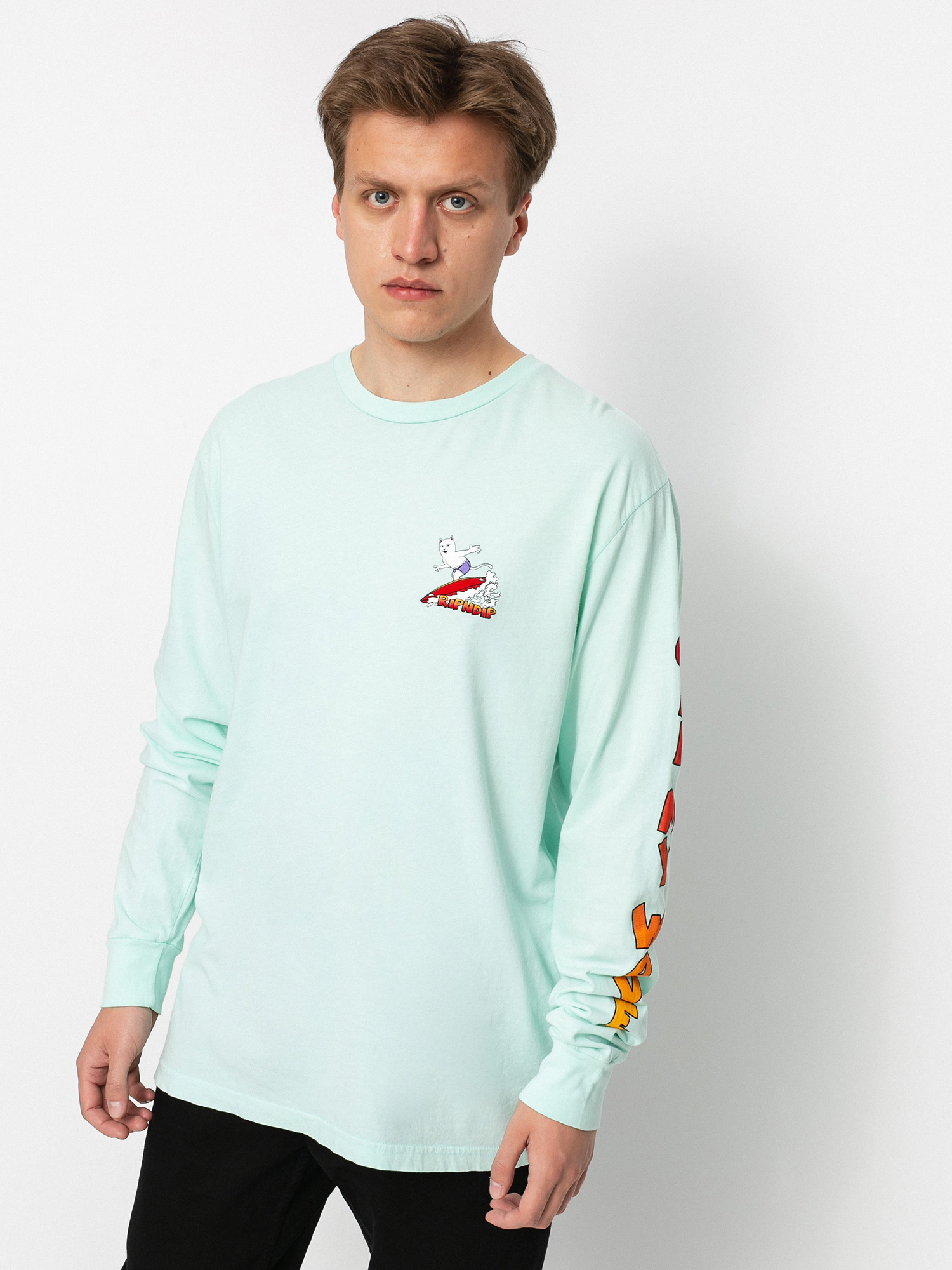 Longsleeve RipNDip Off My Wave (aqua)
