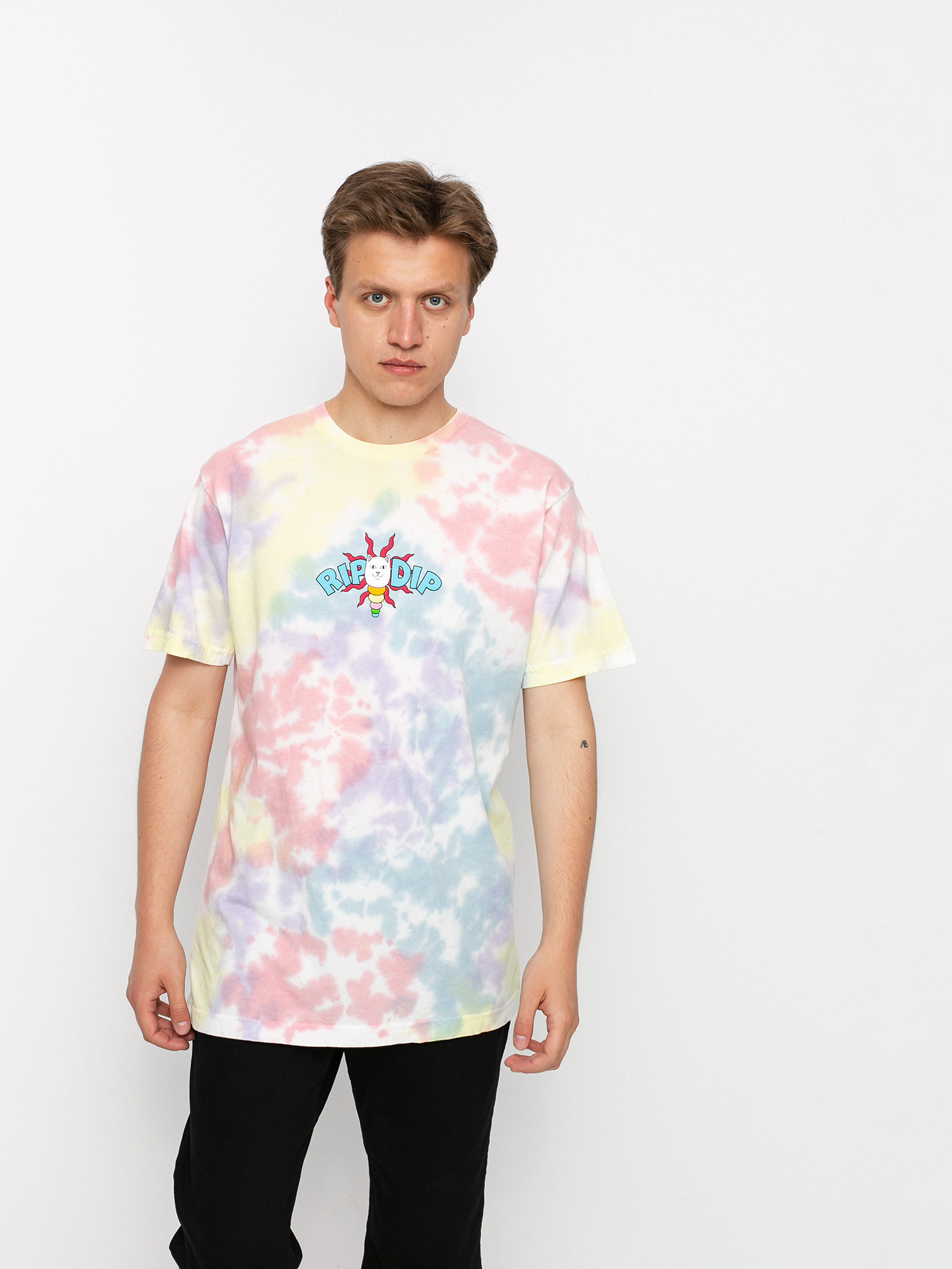 T-shirt RipNDip Etheral (peach & lavender tie dye)