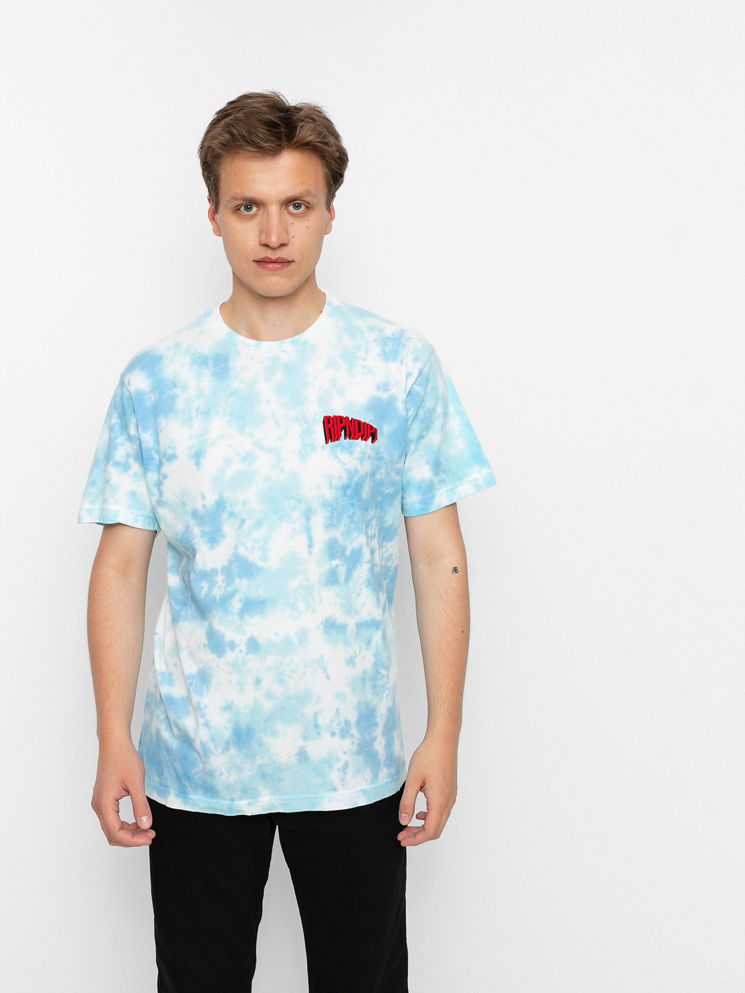 T-shirt RipNDip Flying High (blue tie dye)