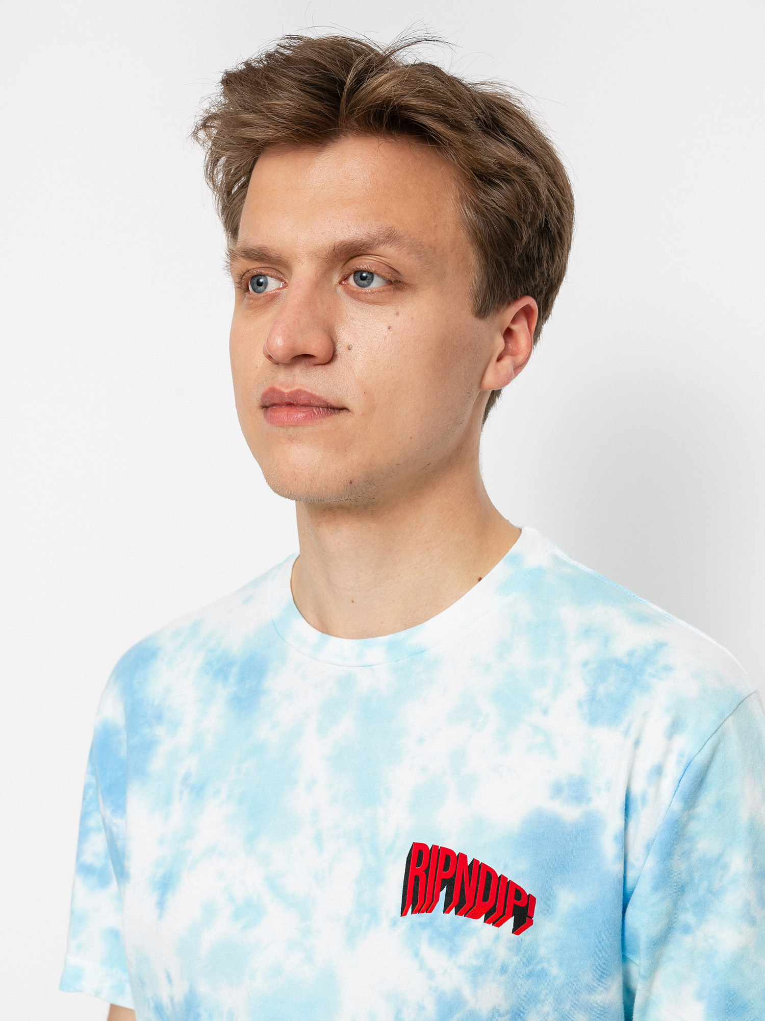 T-shirt RipNDip Flying High (blue tie dye)