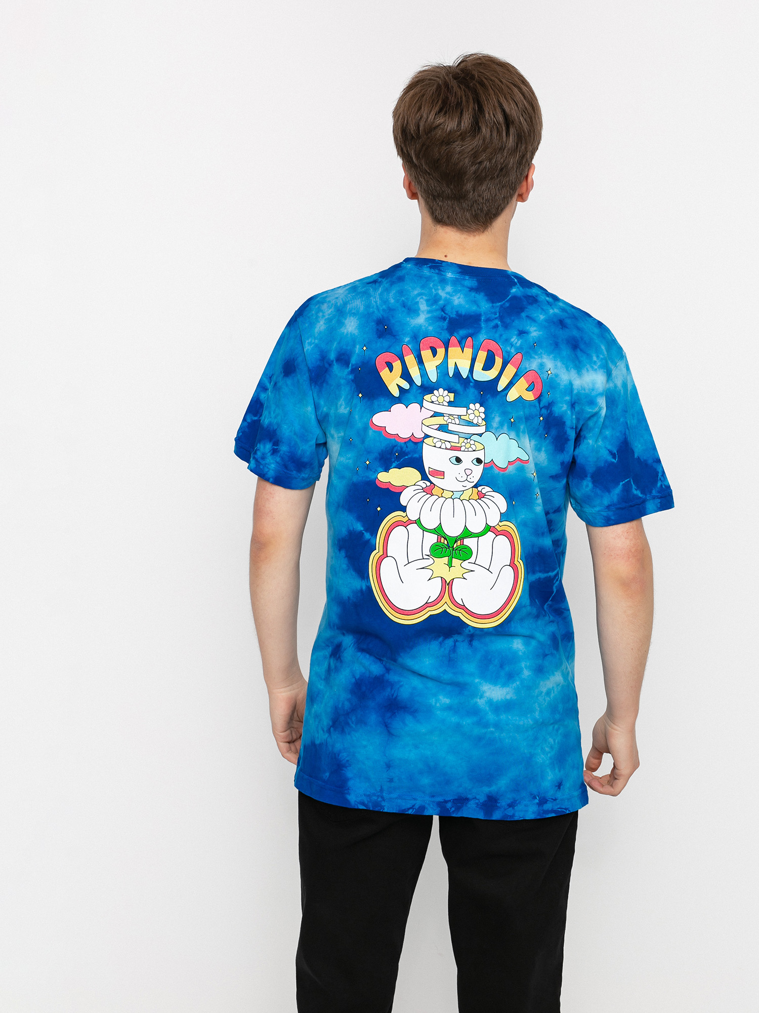 T-shirt RipNDip Imagine (blue lightning wash)