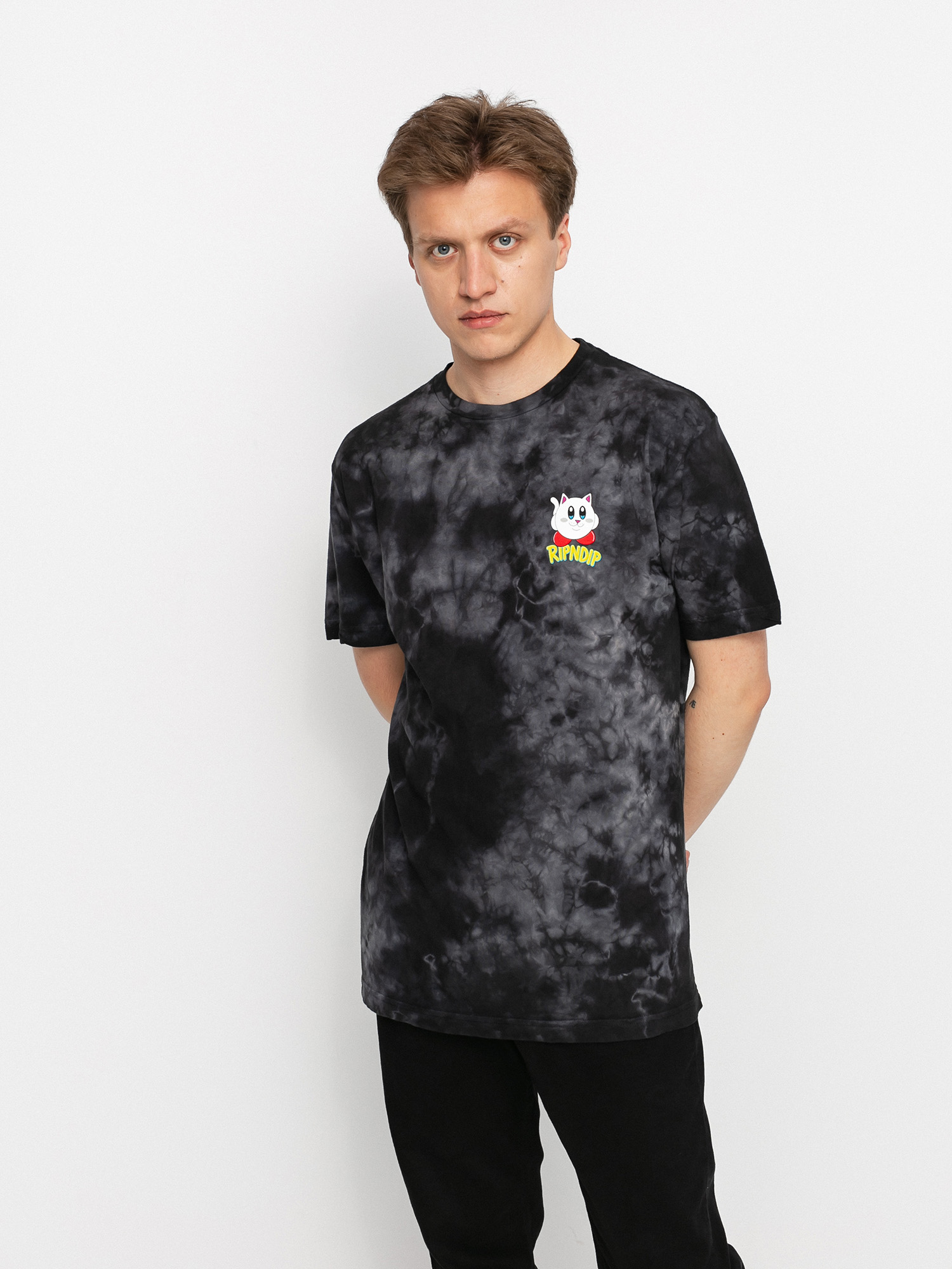 T-shirt RipNDip Nermby (black lightning wash)