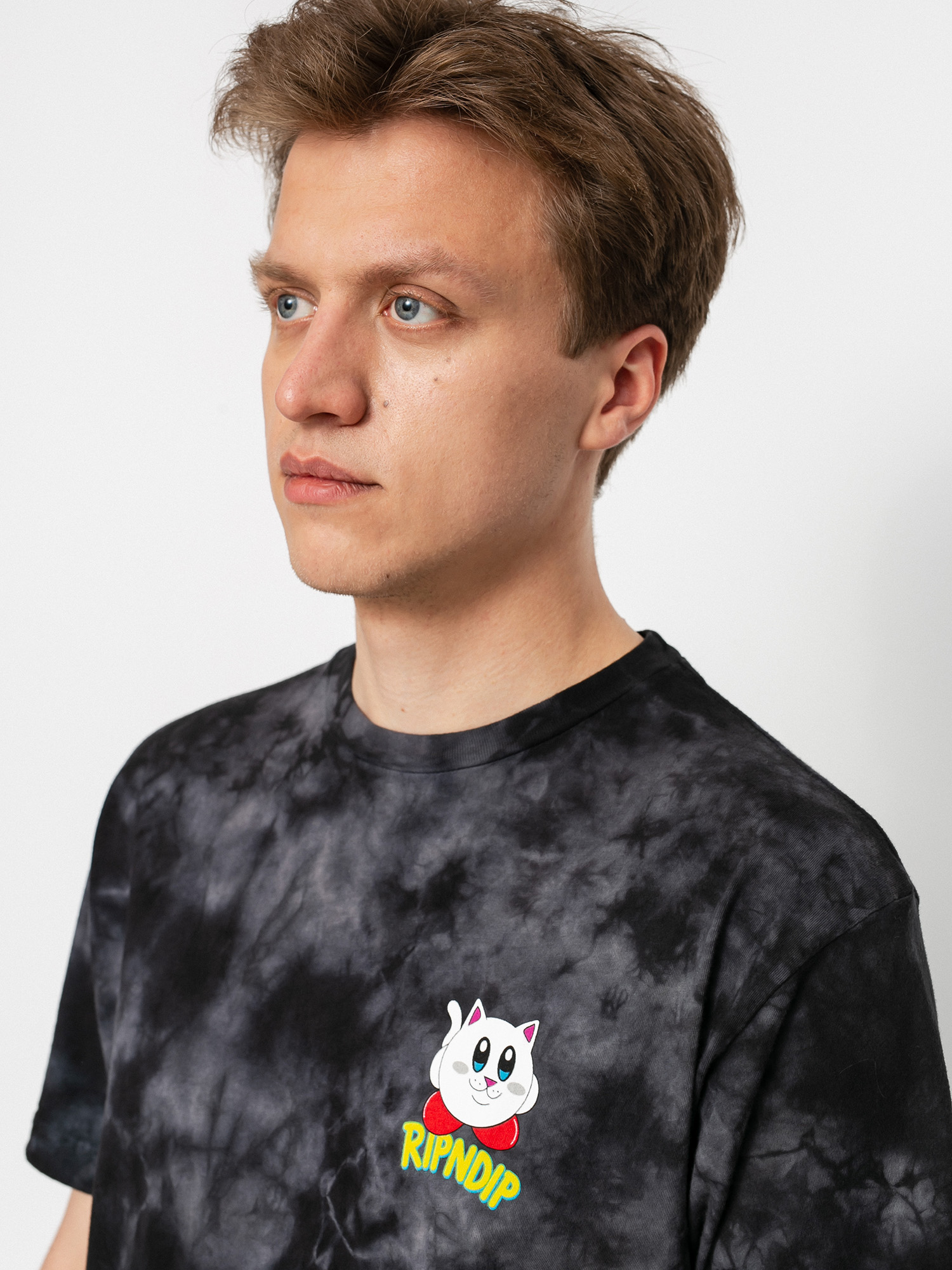 T-shirt RipNDip Nermby (black lightning wash)